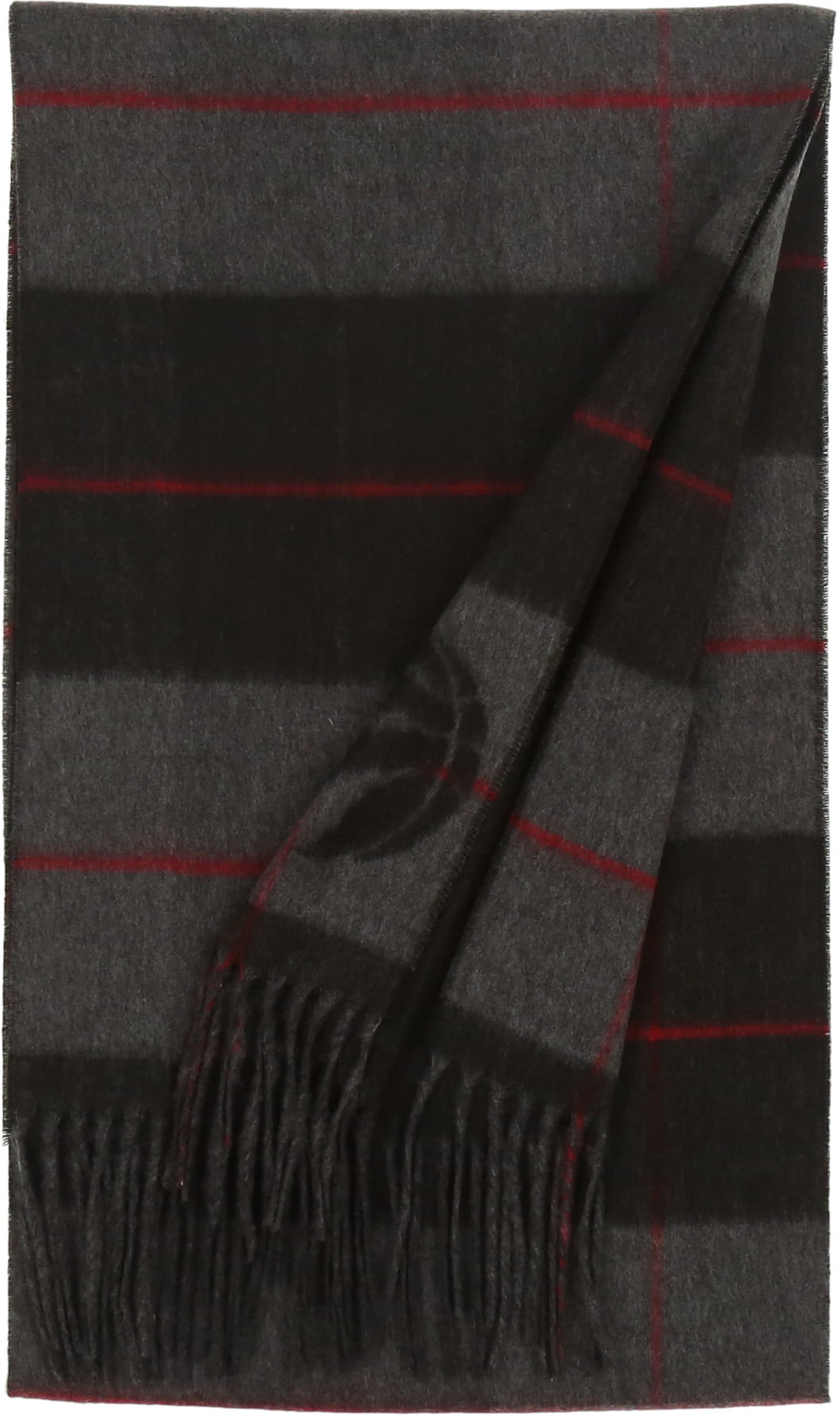Logo Black Check Scarf、mySite、neckold