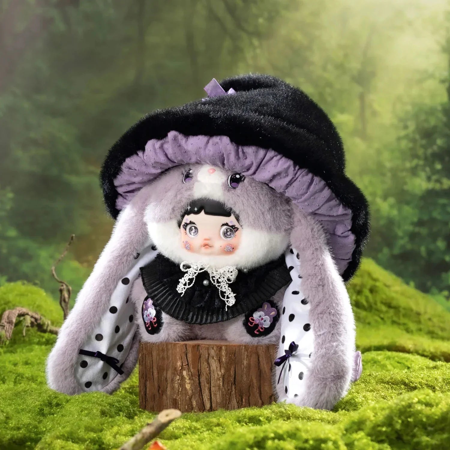  【Limited】Nommi Mushroom Hat 400% Series Plush Blind Box、mySite、greenlandpopulation