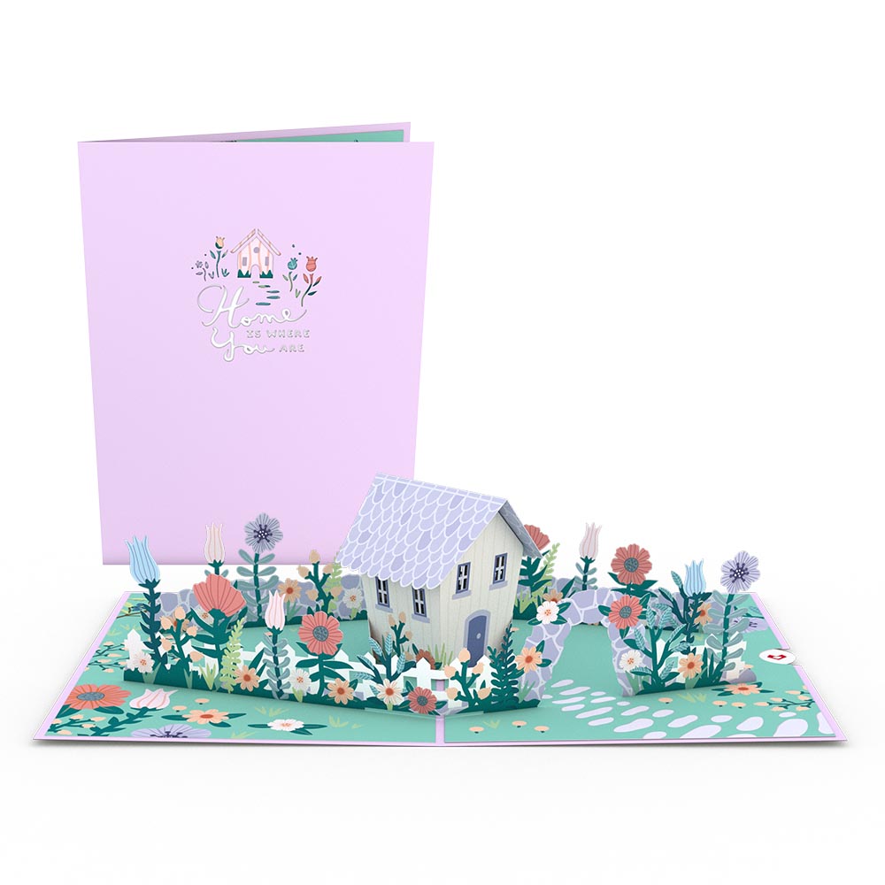 Home Sweet Home Pop-Up Card、mySite、solidvoid