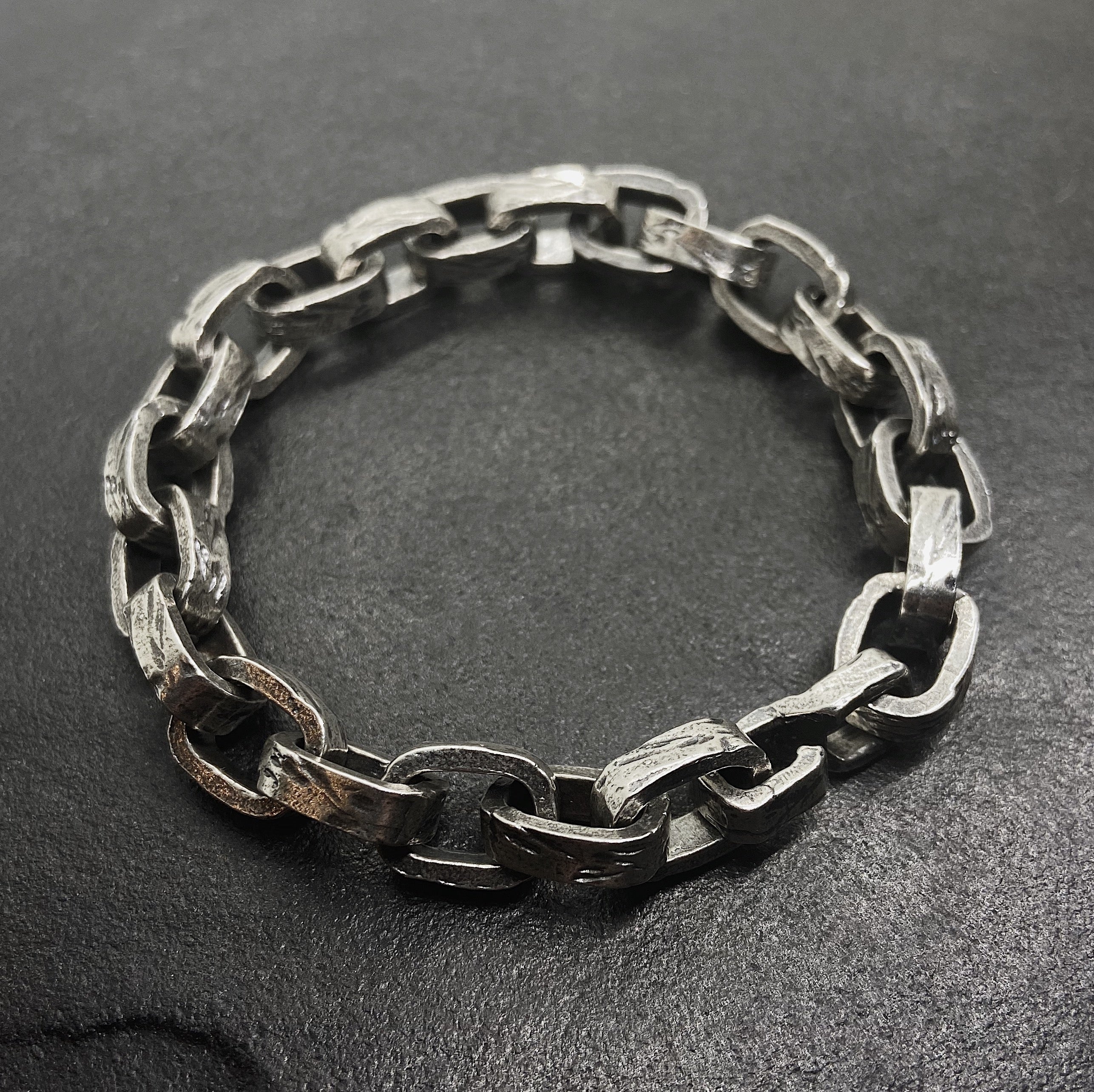  Broken Link Chain Bracelet in Silver、mySite、merchandisen