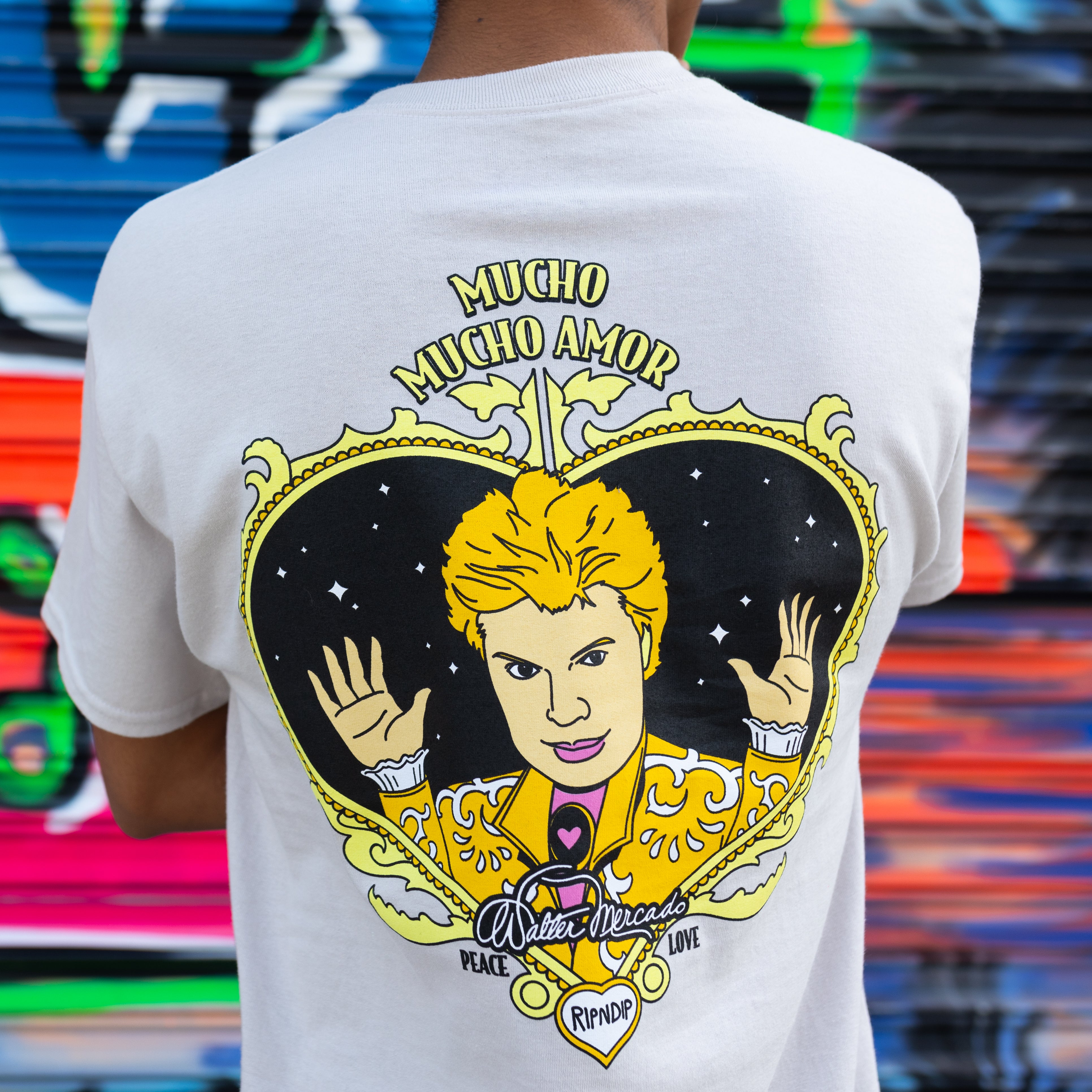  Walter Amor Tee (Grey)、mySite、merchandisen