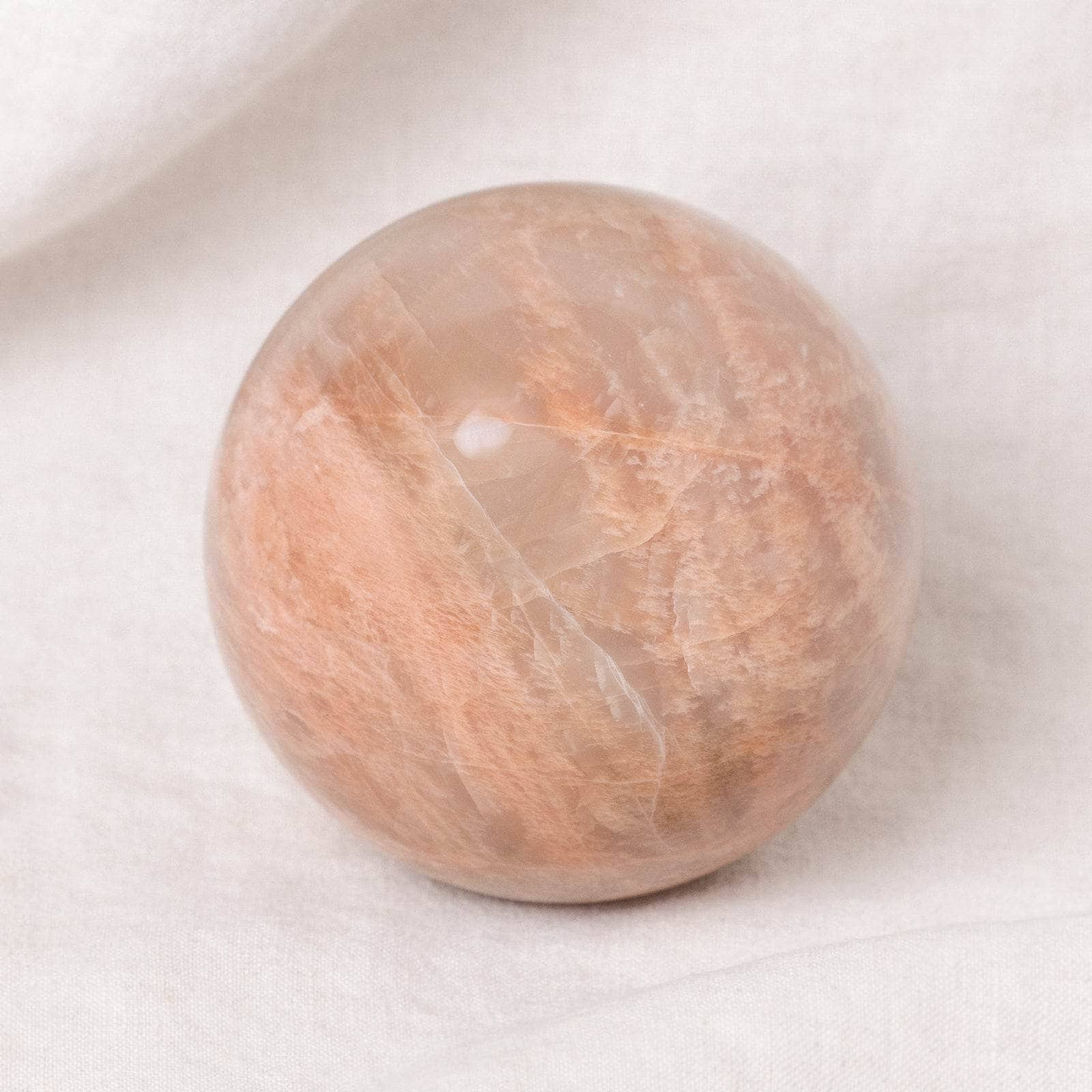 Peach Moonstone Spheres - AAA Premium Quality、mySite、hinf8tx79