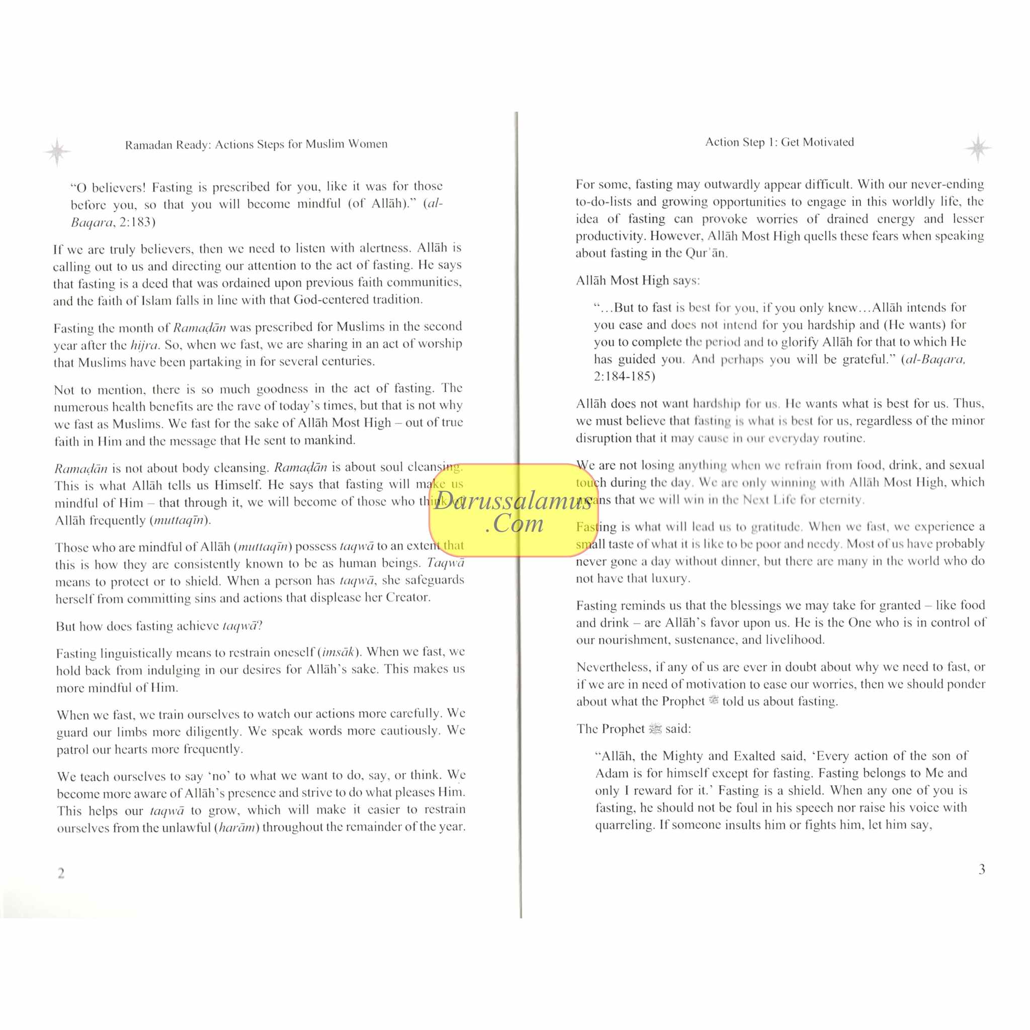 Ramadan Ready: Action Steps for Muslim Women、mySite、topwebapps