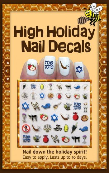  High Holidays Nail Decals、mySite、elrpsem3k