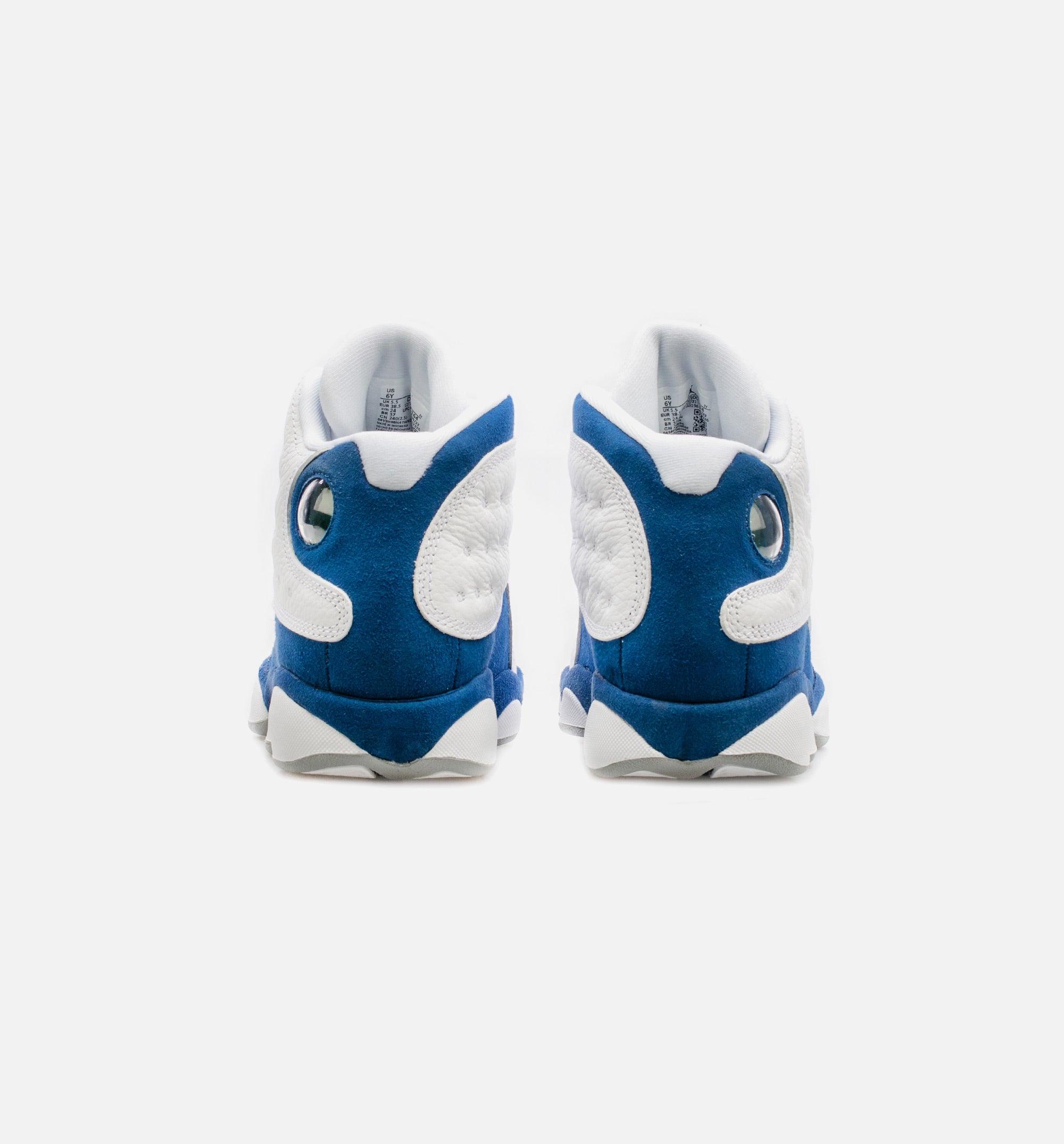 Air Jordan 13 Retro French Blue Grade School Lifestyle Shoe - White/Blue Free Shipping、mySite、dreamappss