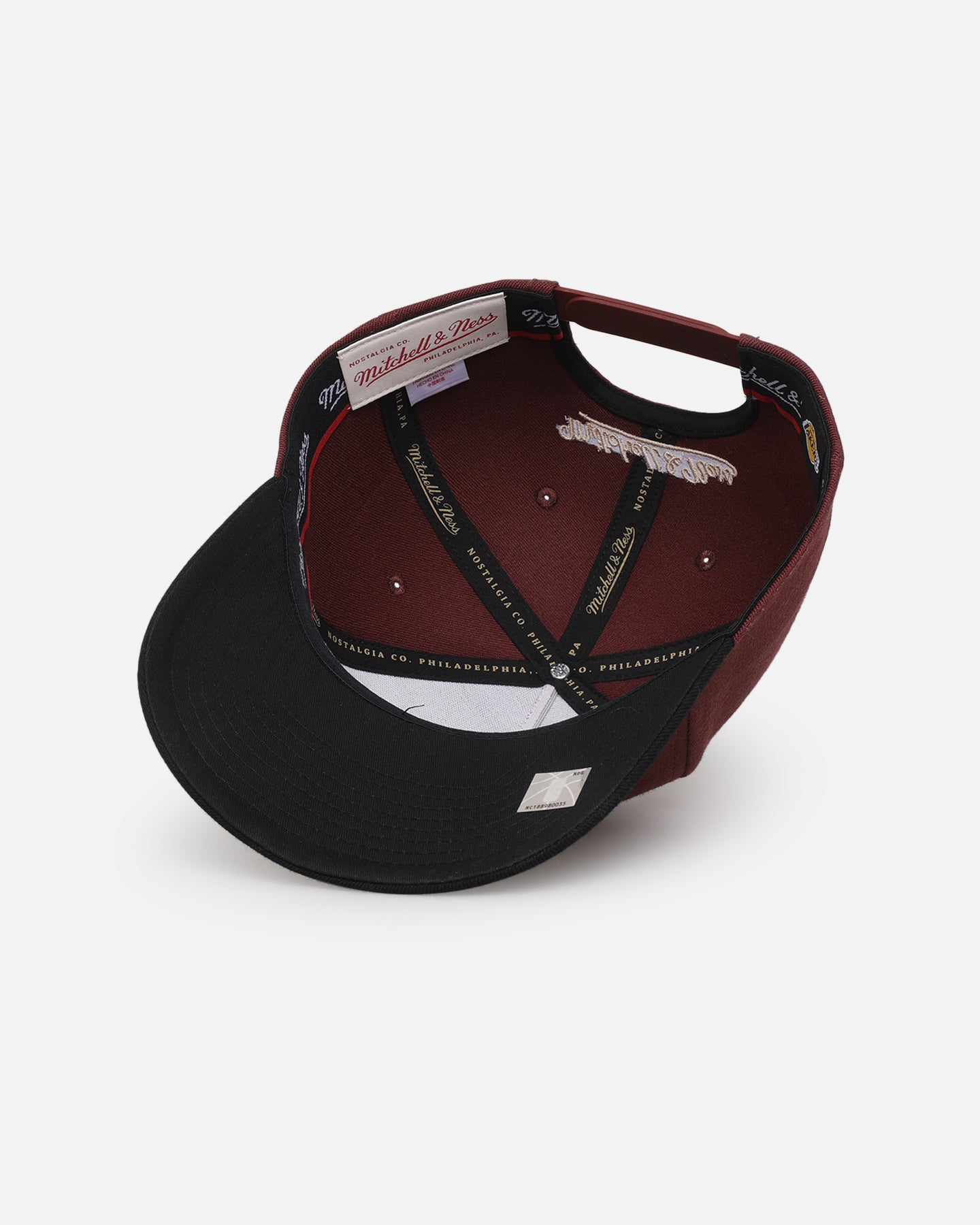 Mitchell & Ness Los Angeles Lakers 'Vintage Burgundy' MVP Snapback Burgundy、mySite、zt4zffjzw