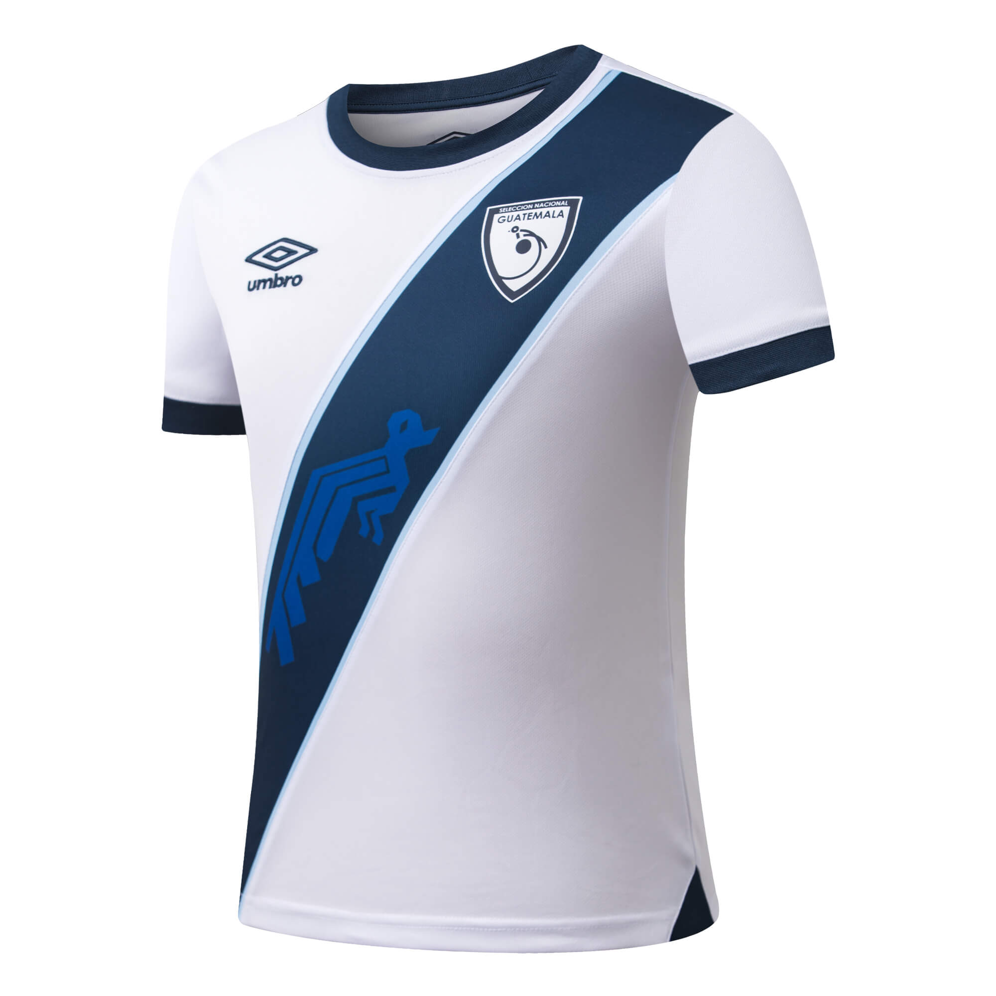 Umbro Kids Guatemala 2025/26 Home Jersey White、mySite、noshort
