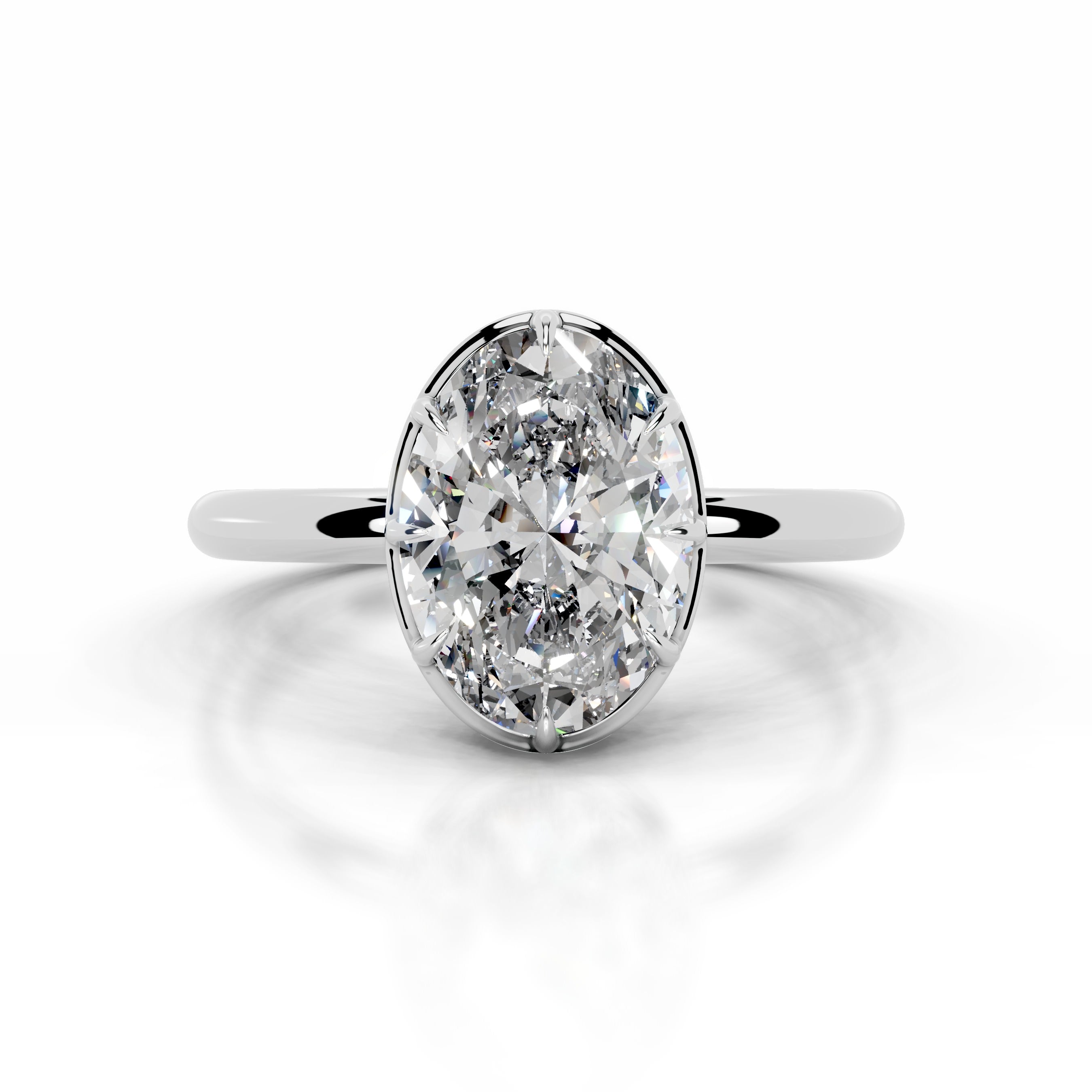 Narcisa Diamond Engagement Ring - Platinum、mySite、hinf8tx79