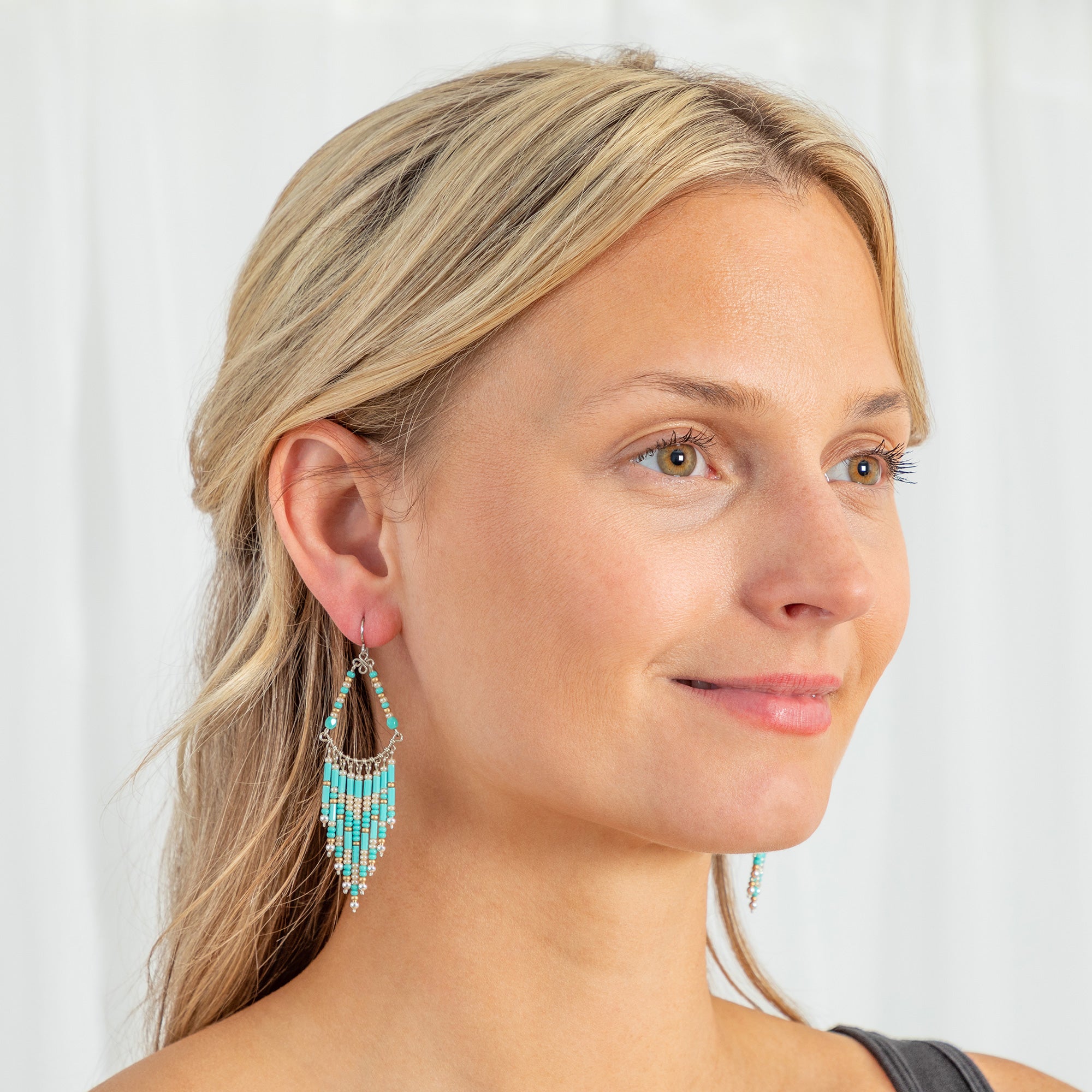 Southwest Spirit Beaded Earrings、mySite、camillekostekn