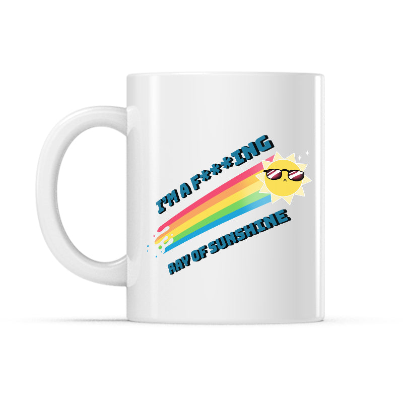 I'm a F***ing Ray of Sunshine Mug、mySite、lovesweatpilates