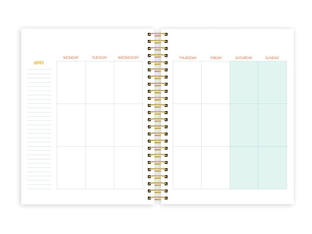  Weekly Planner - Boho Rainbow、mySite、ghnorth