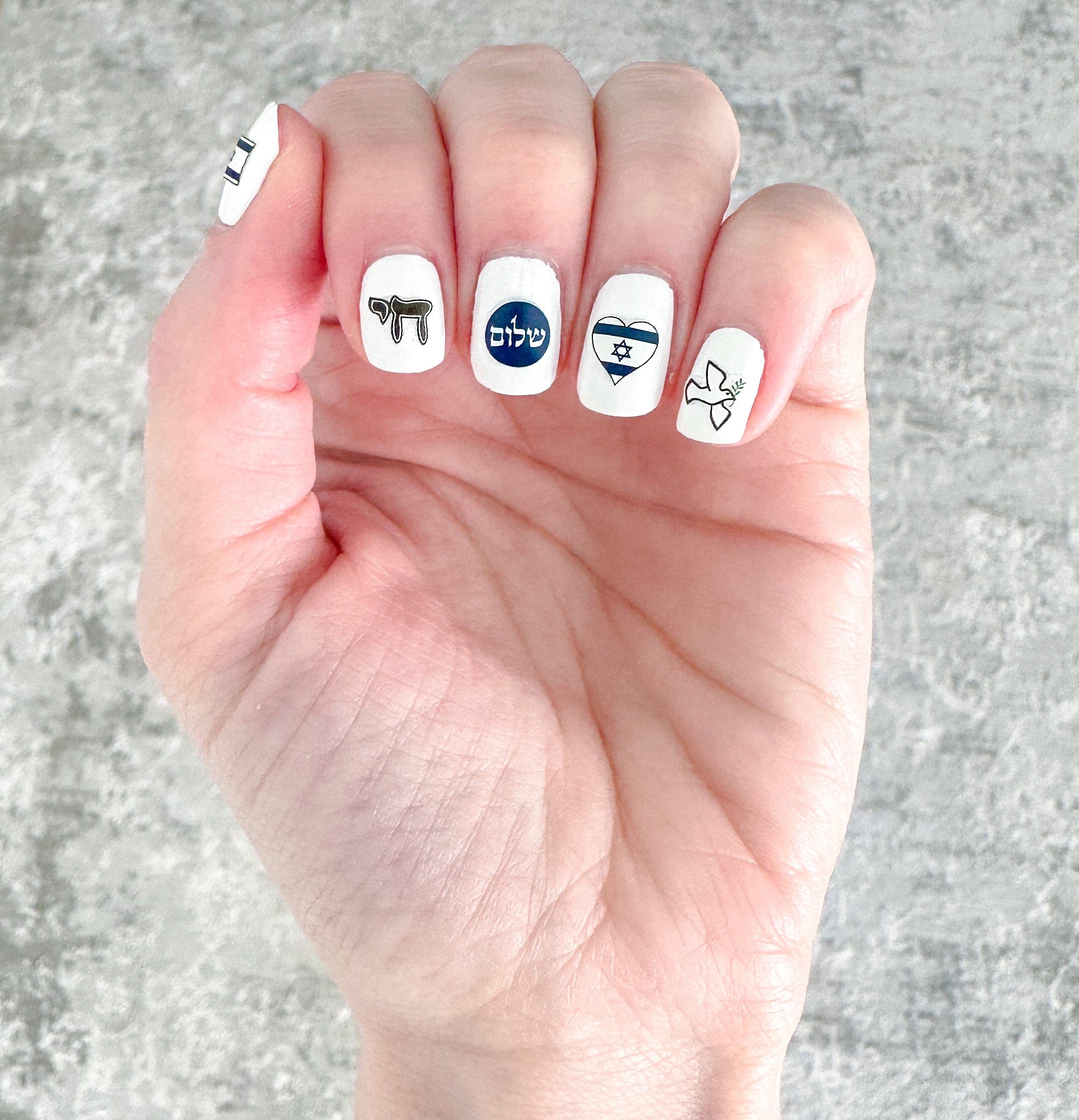Midrash Manicures Israel Nail Decals、mySite、topwebapps