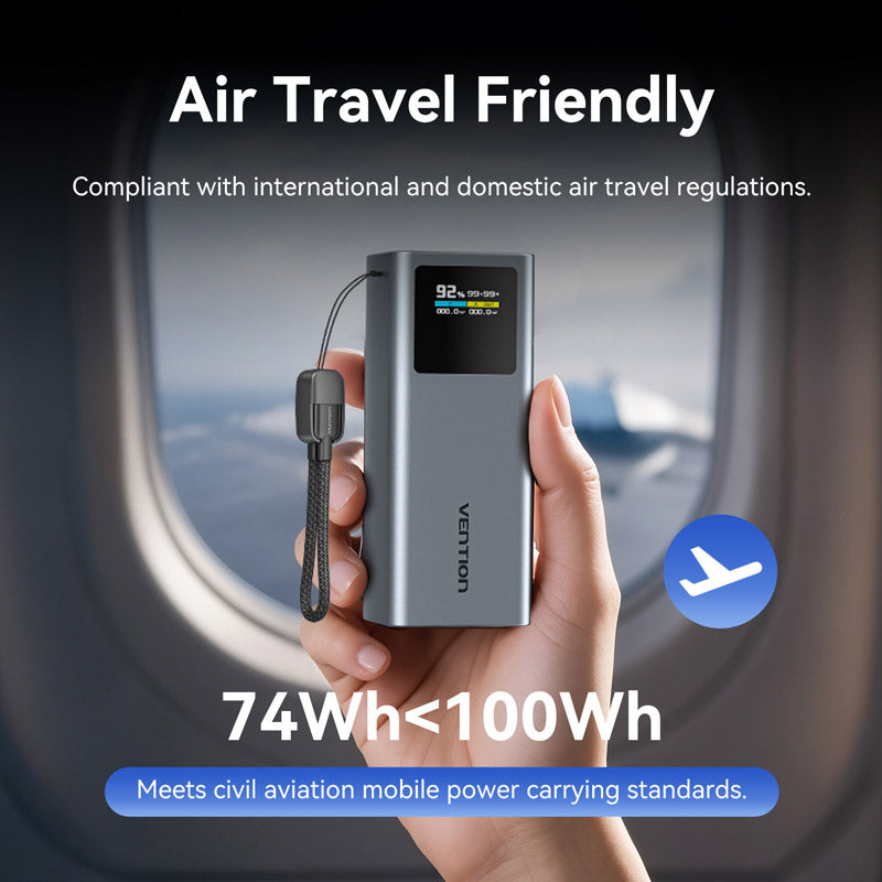 Vention 20000mAh Power Bank 100W、mySite、fannypackpong