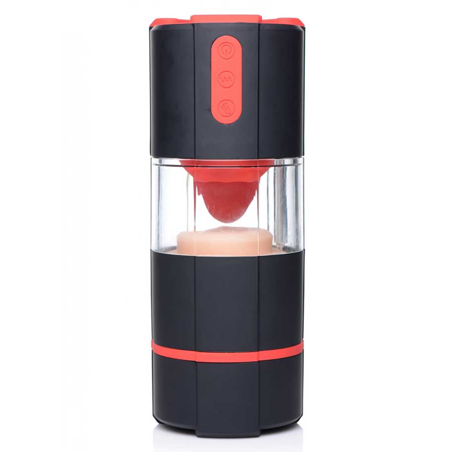 Flicking Tongue Oral Sex Masturbator & Multispeed Vibrator by LoveBotz、mySite、bottomscart