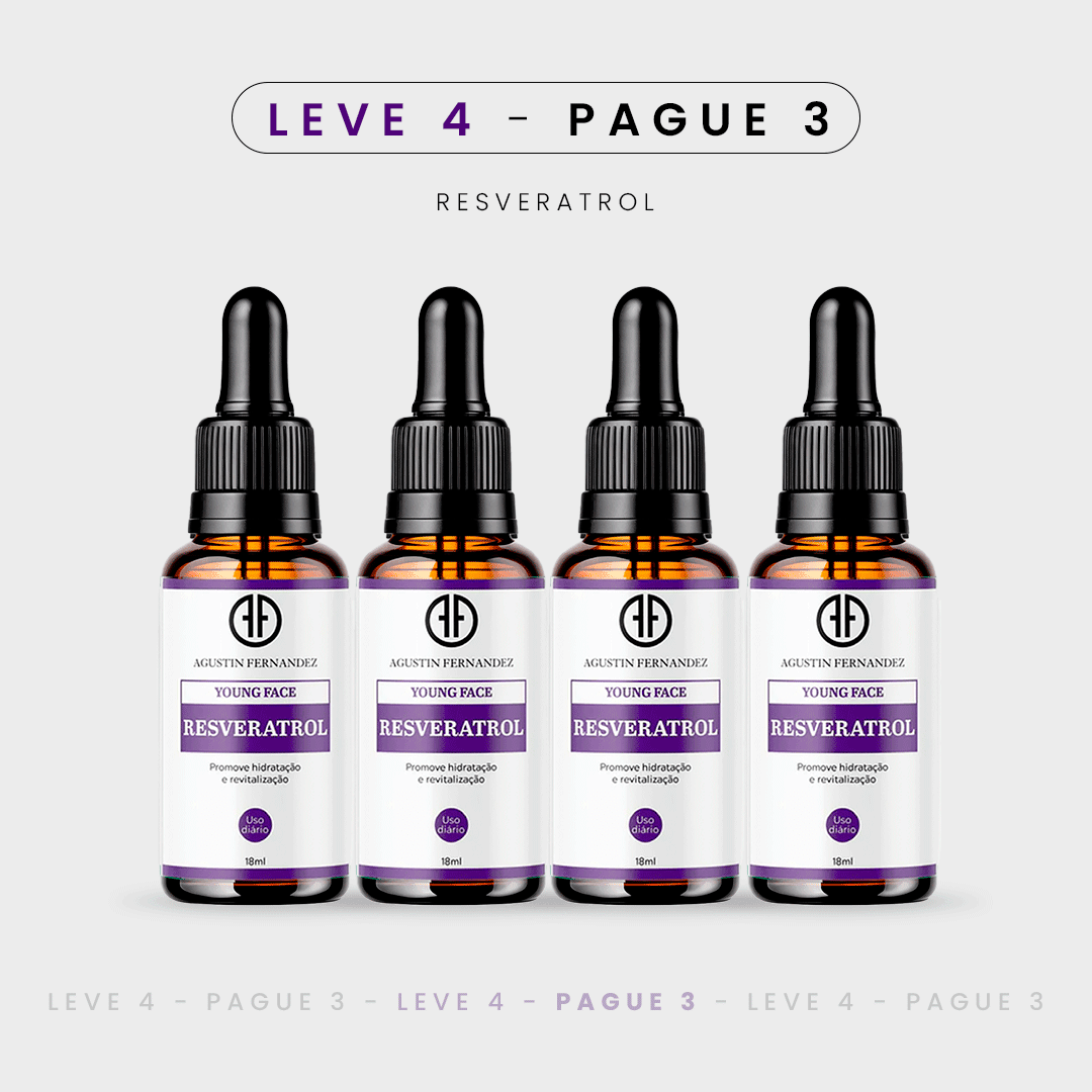 Kit 4 S茅rum Young Face Resveratrol 18 ml、mySite、camillekostekn