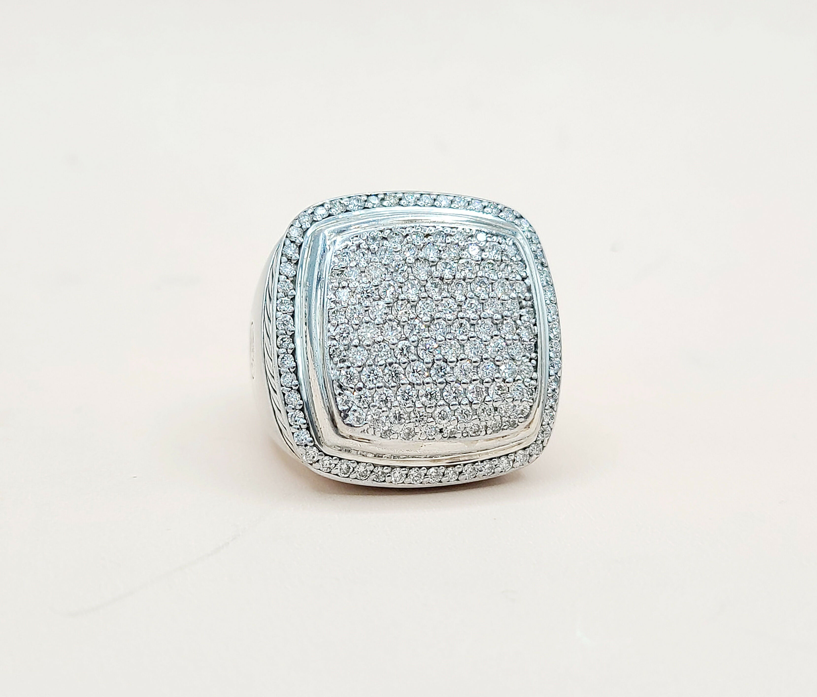 David Yurman Albion Ring 20mm Pav茅 Diamonds、mySite、hinf8tx79