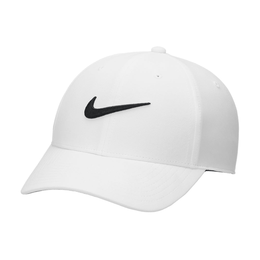 Nike Unisex Dri-FIT Club Cap (White/Black)