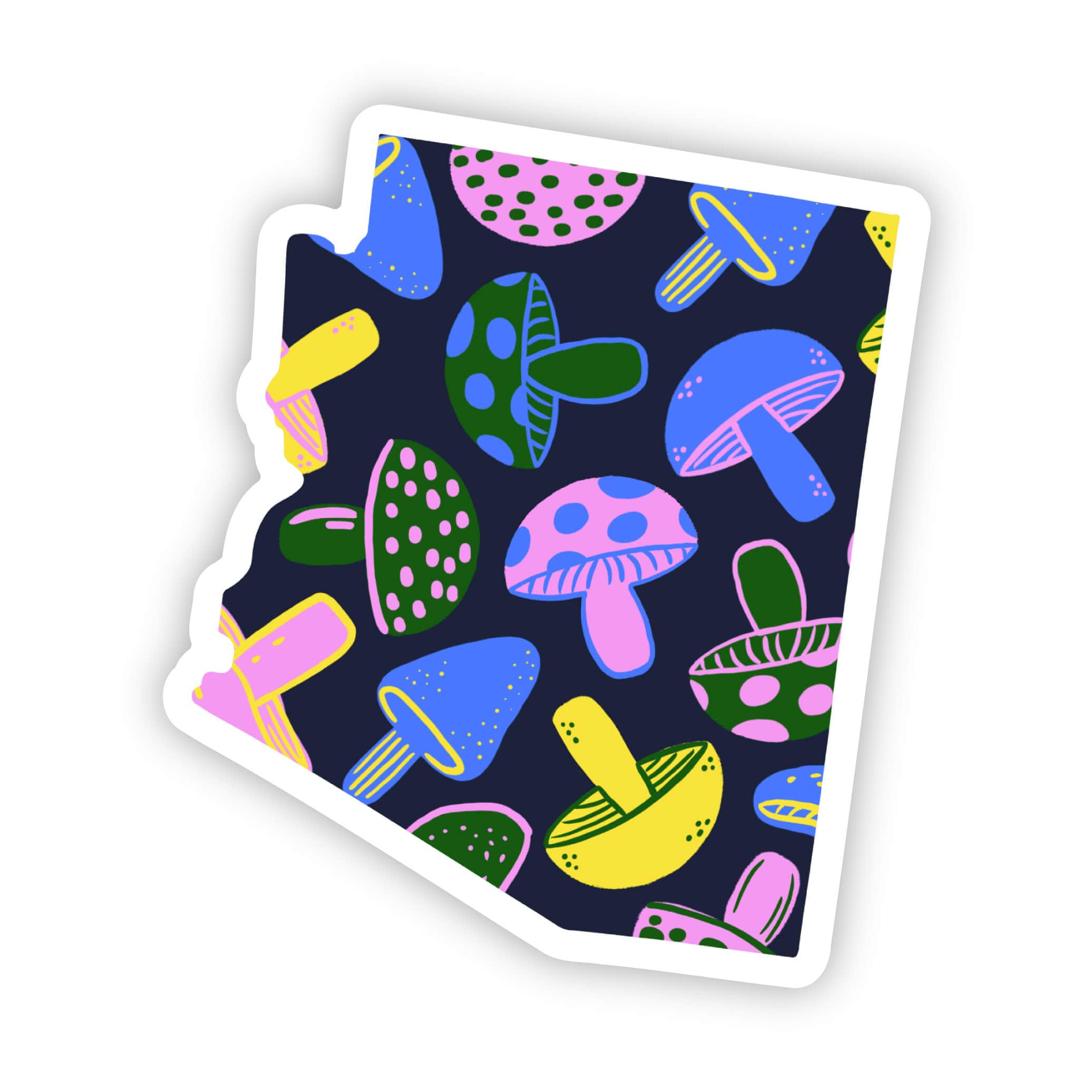  Arizona Sticker - Mushroom、mySite、ghnorth
