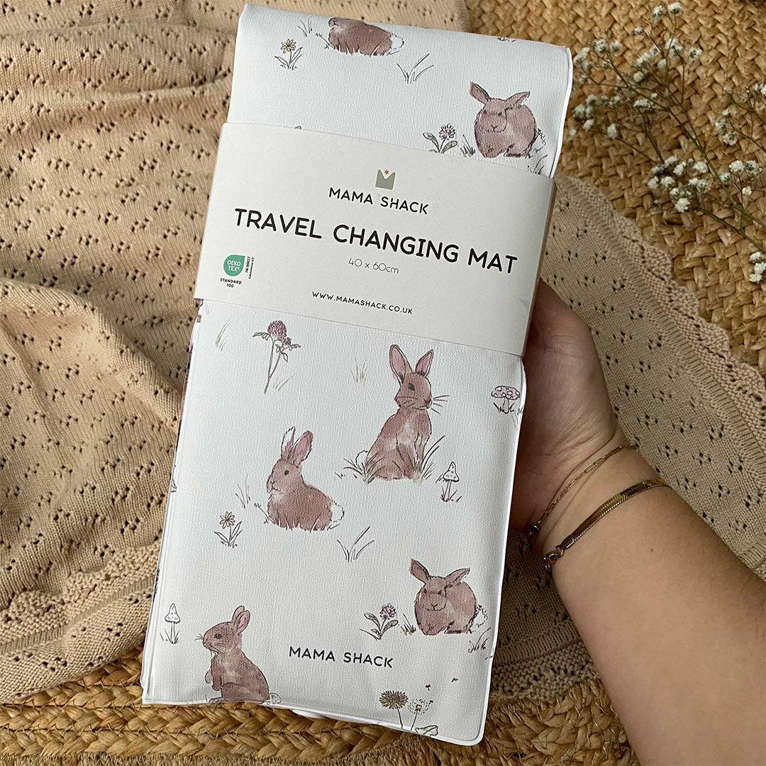  Mama Shack Foldable Travel Mat - Bunnies、mySite、merchandisen