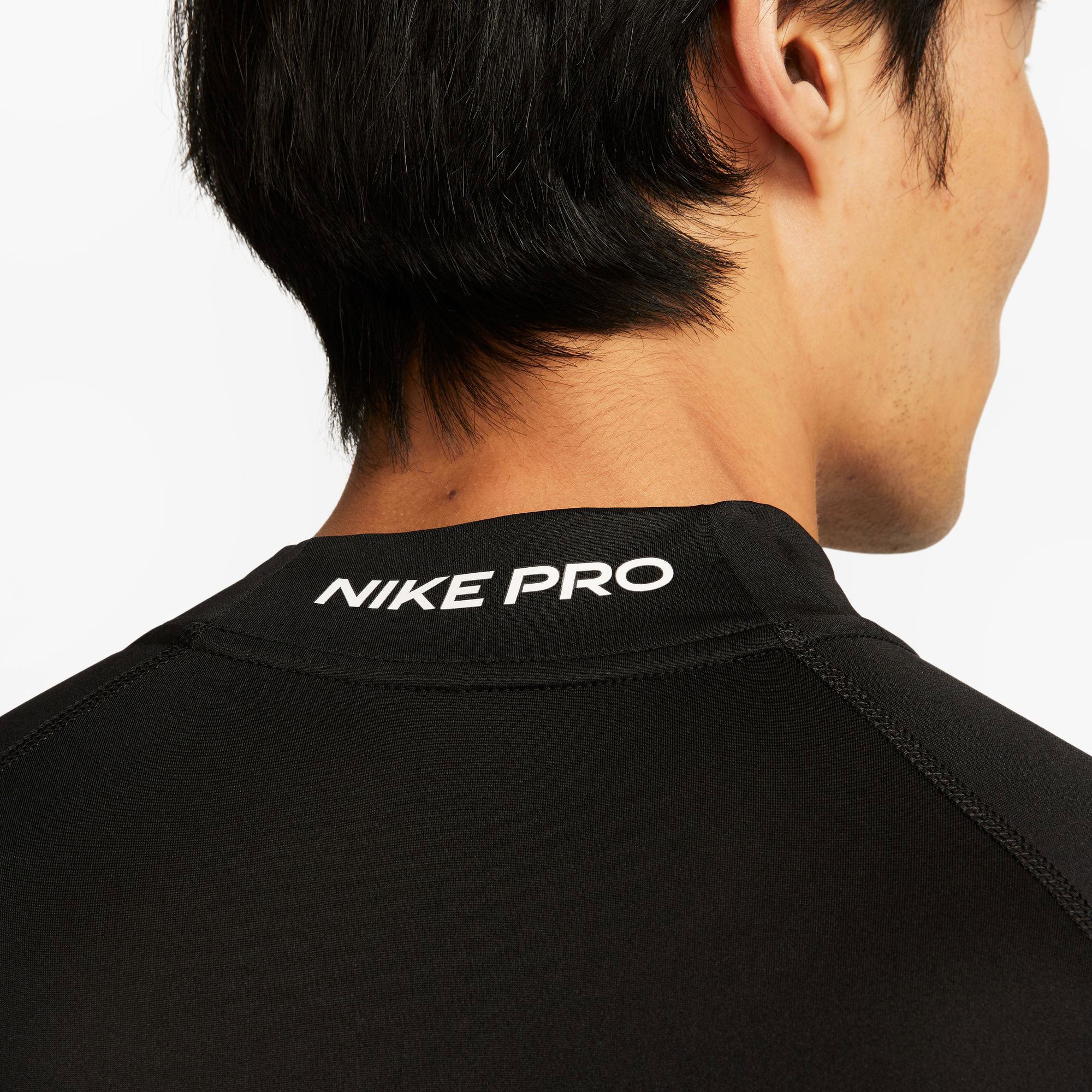 Nike Pro Men's Dri-FIT Mock-Neck Long-Sleeve Training Shirt、mySite、neckold