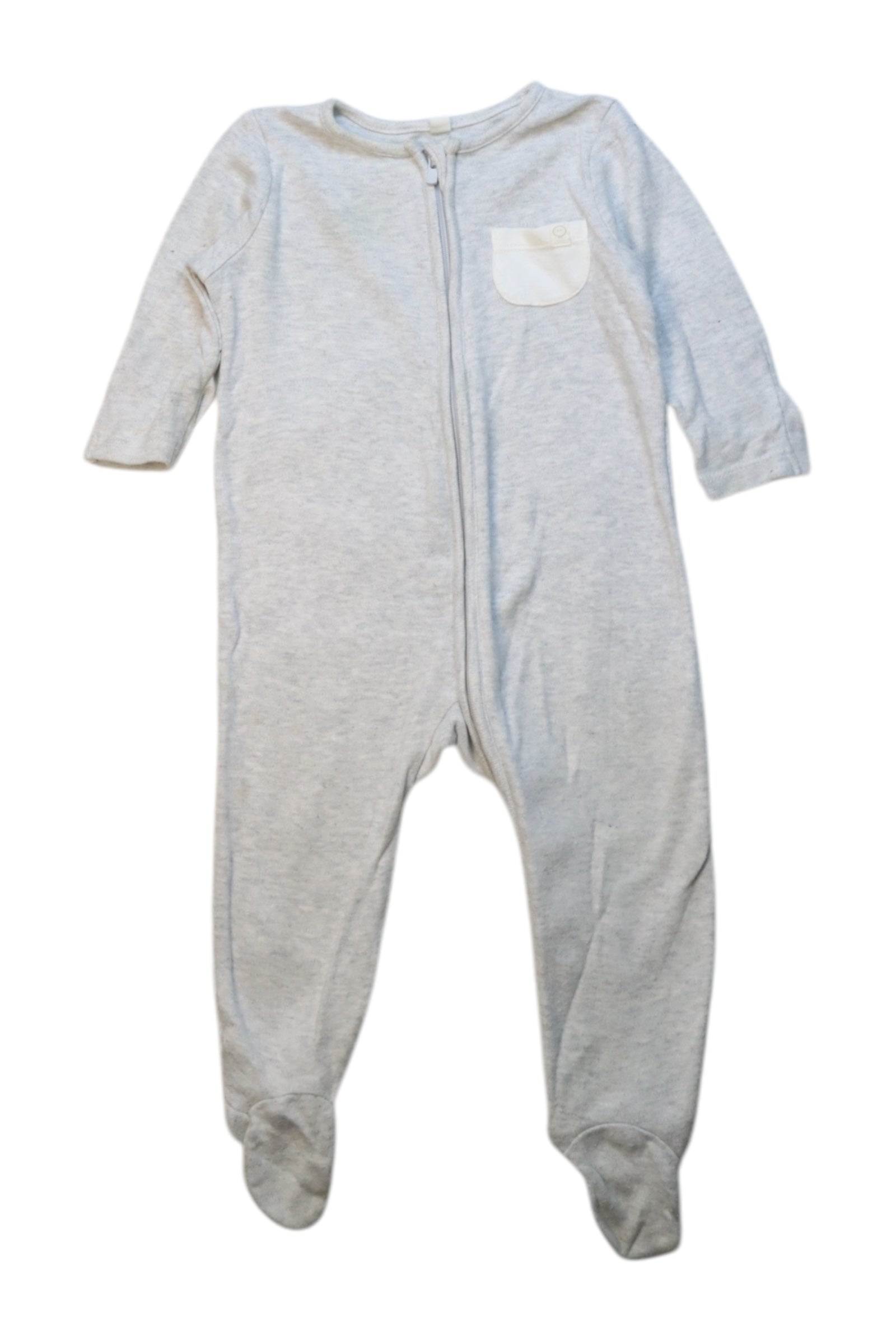 Mori Baby Zip-Up Onesie 3-6M、mySite、g9winljtr