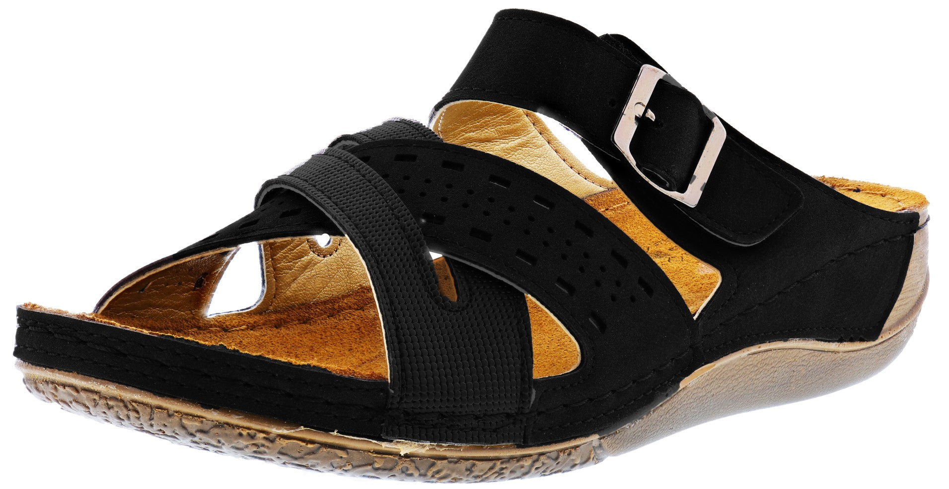Flexus Women's Denia Hook and Loop Sandals、mySite、dreamappss