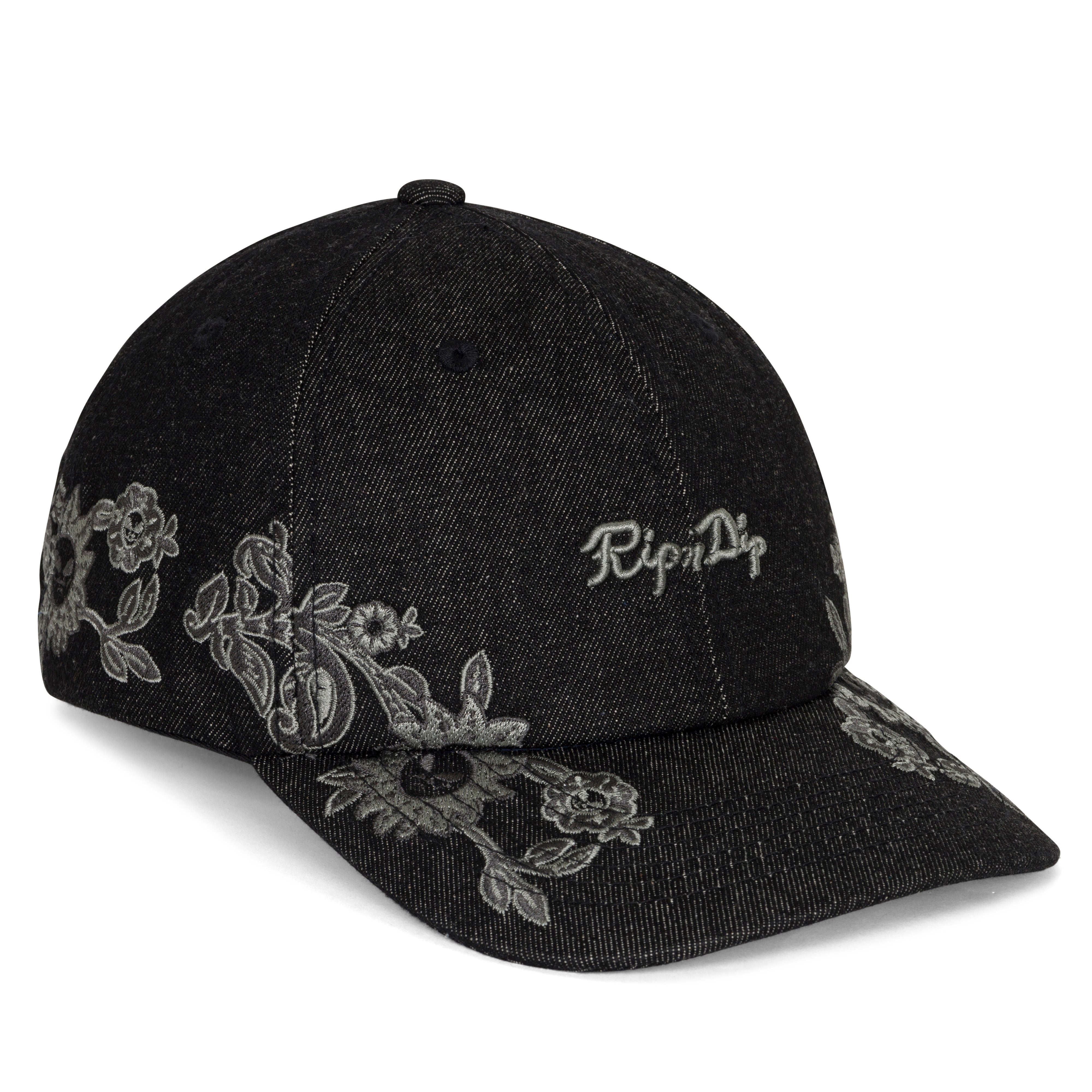  Space Garden Dad Hat (Black Vintage Wash)、mySite、merchandisen