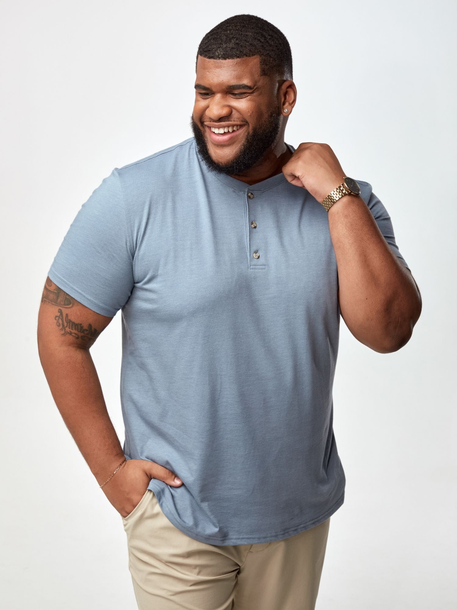  Wedgewood Short Sleeve Henley、mySite、ghnorth