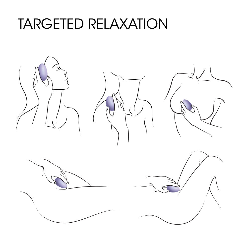 Wellness By Blush™ | Serene Vibe Full Body Personal Hand Held Massager - Made with Purio® Silicone、mySite、bottomscart