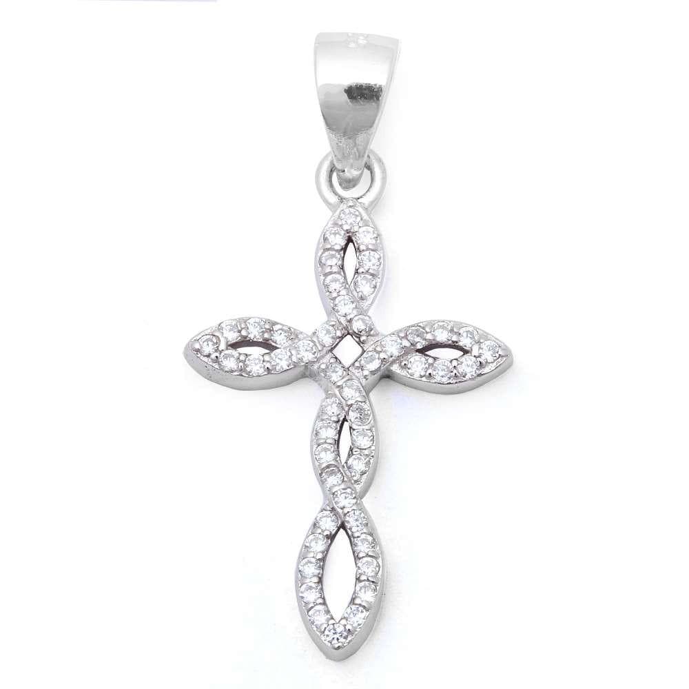 Cross Necklace Pendant Sterling Silver、mySite、g9winljtr