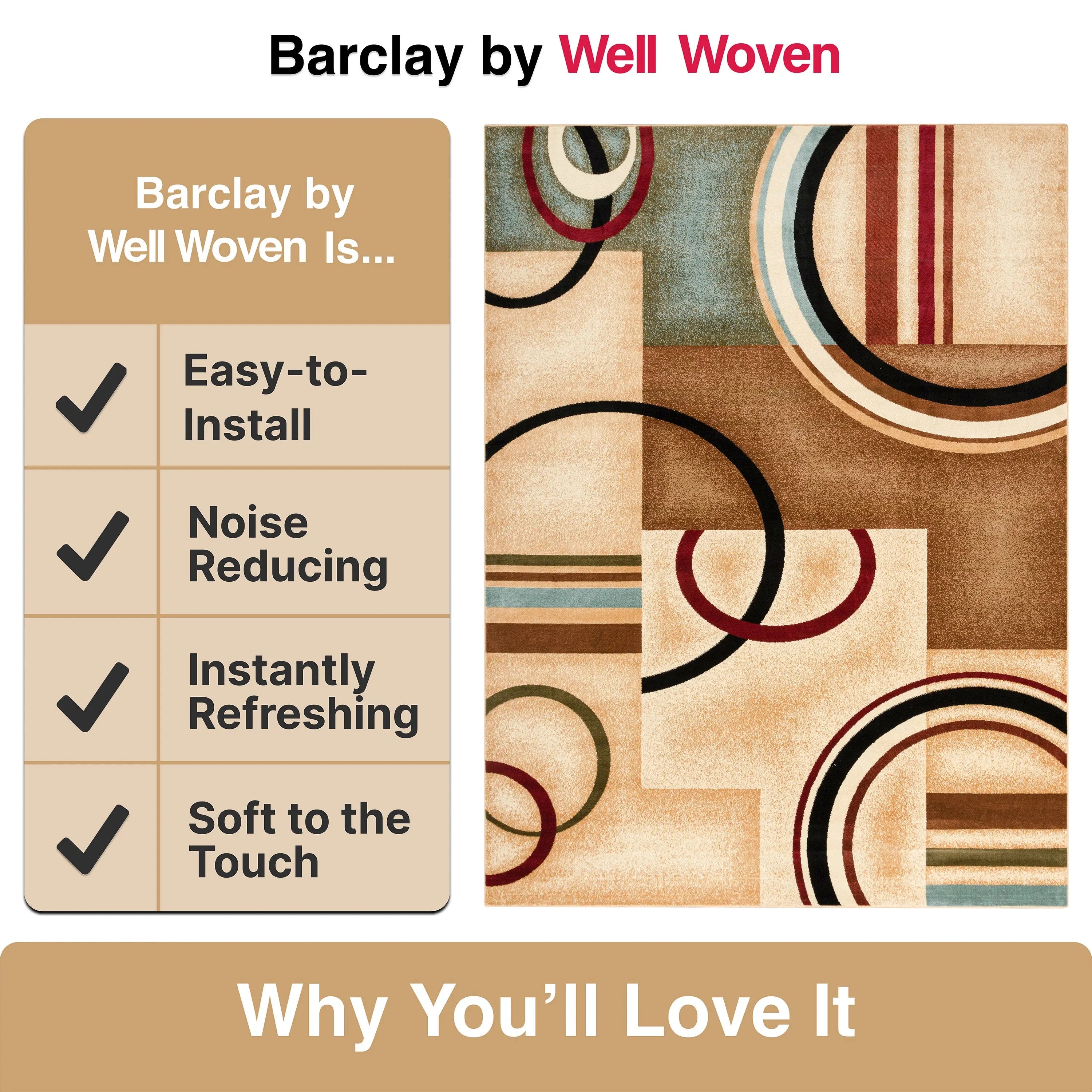 Arcs & Shapes Ivory Modern Rug、mySite、gigharbornorthrealestate