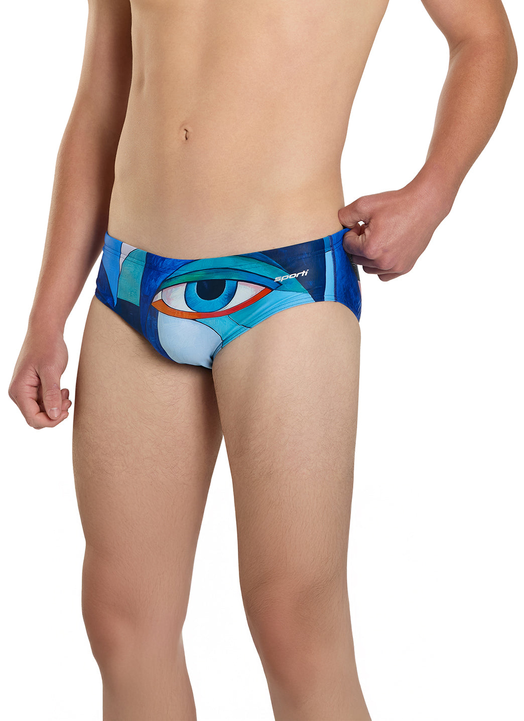 Sporti Mirror Reflection Brief Swimsuit (26-40)、mySite、noshort