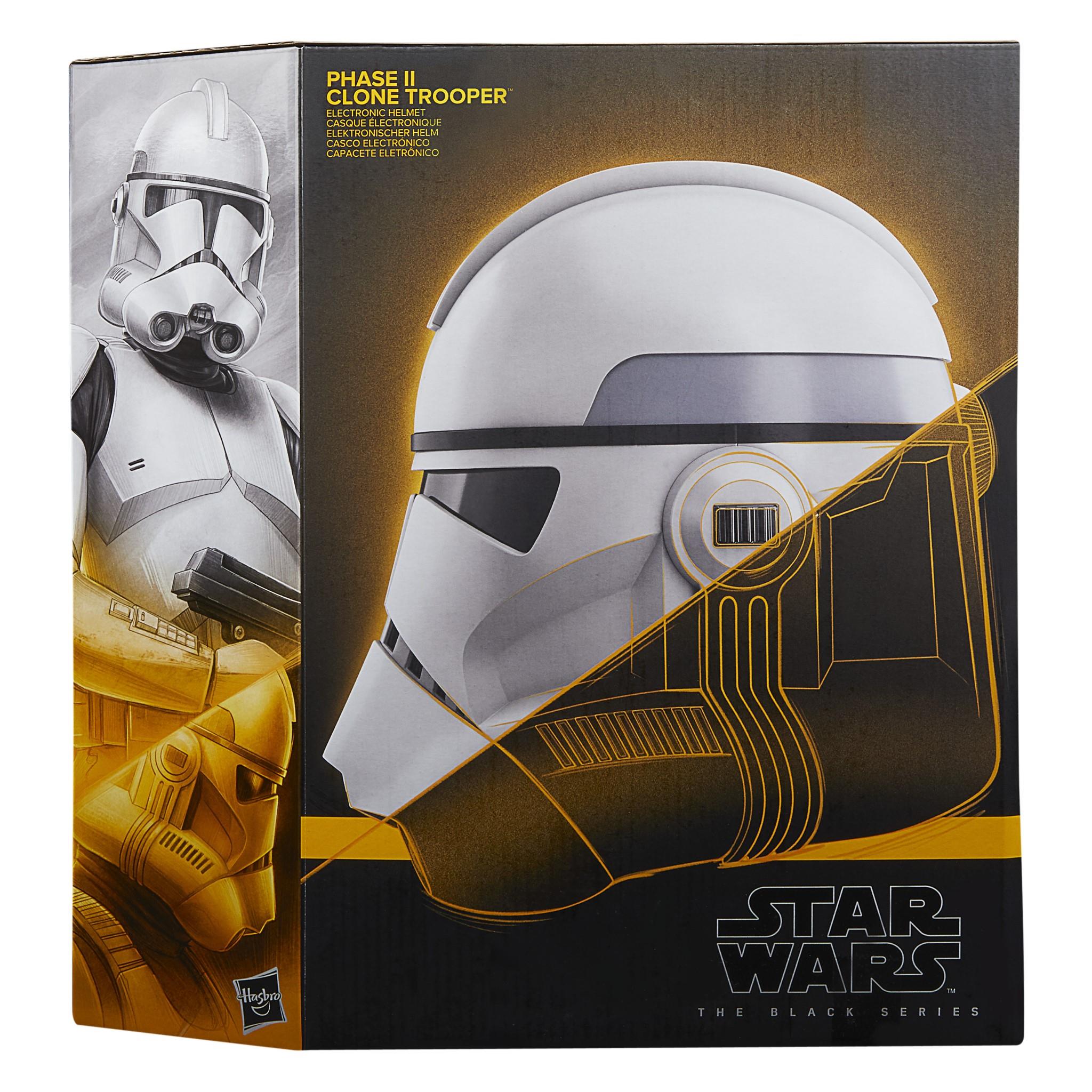 Star Wars The Black Series Phase II Clone Trooper Premium Electronic Helmet、mySite、camillekostekn