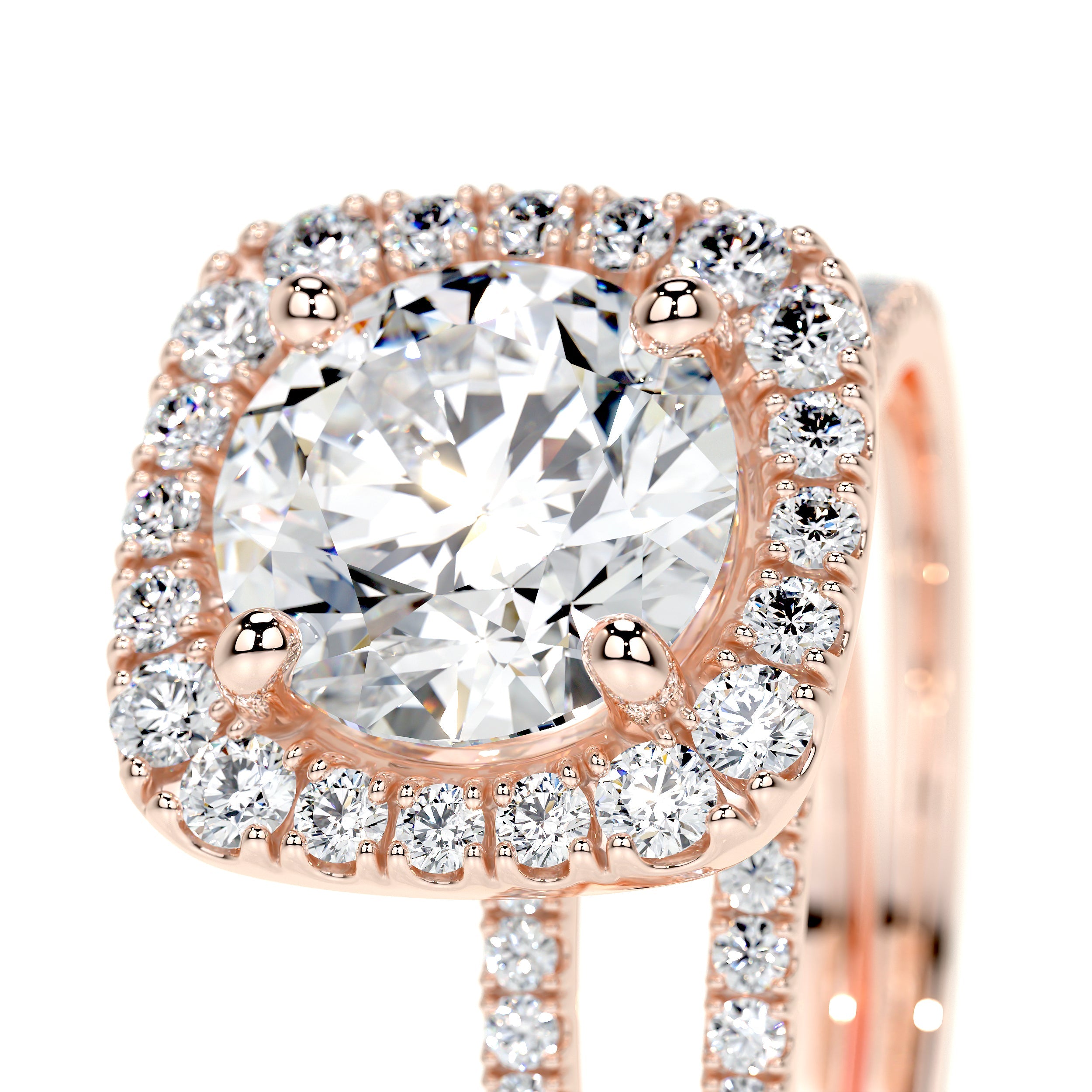 Catalina Lab Grown Diamond Bridal Set -14K Rose Gold、mySite、hinf8tx79