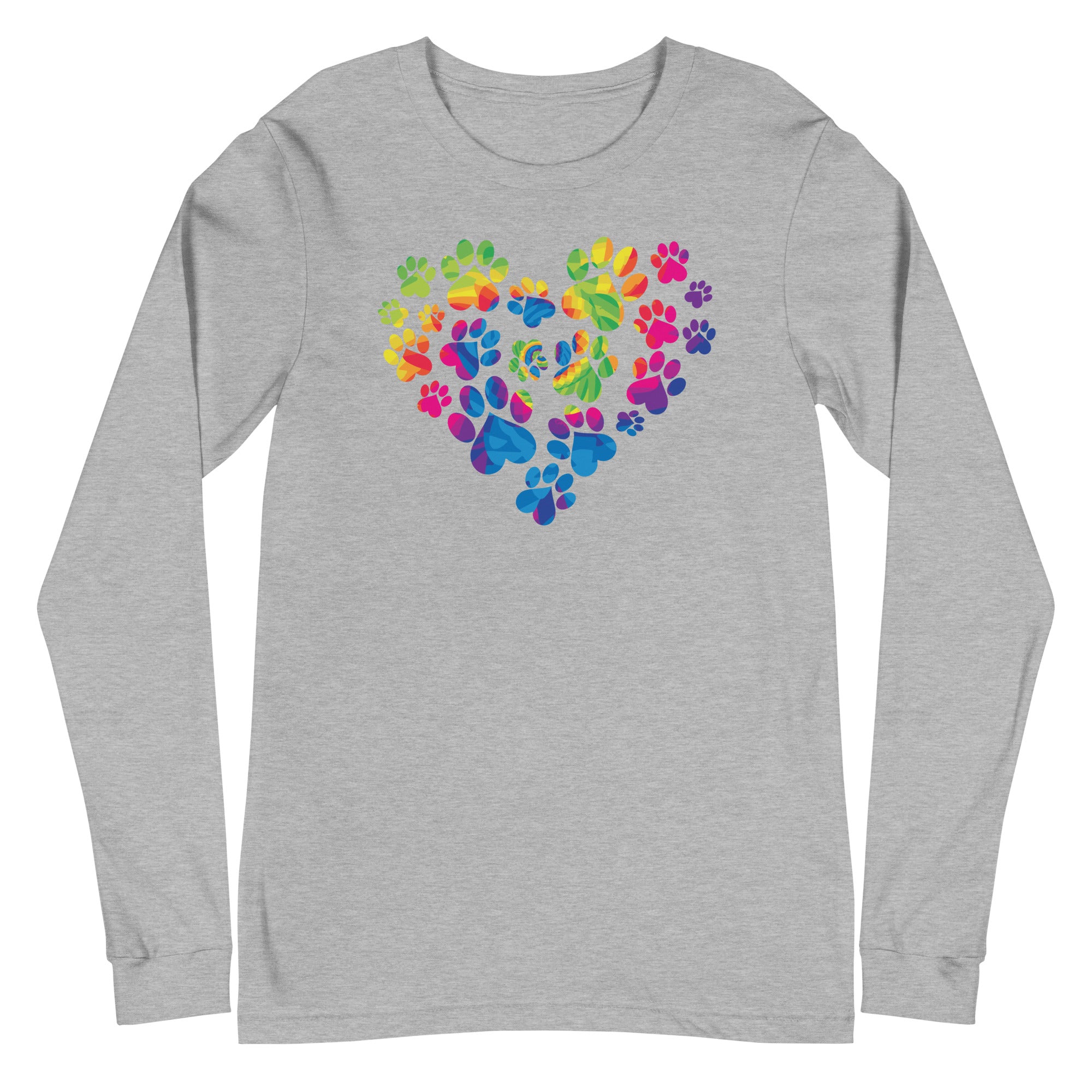 Anniversary Paw Print Love Long Sleeve Tee、mySite、camillekostekn