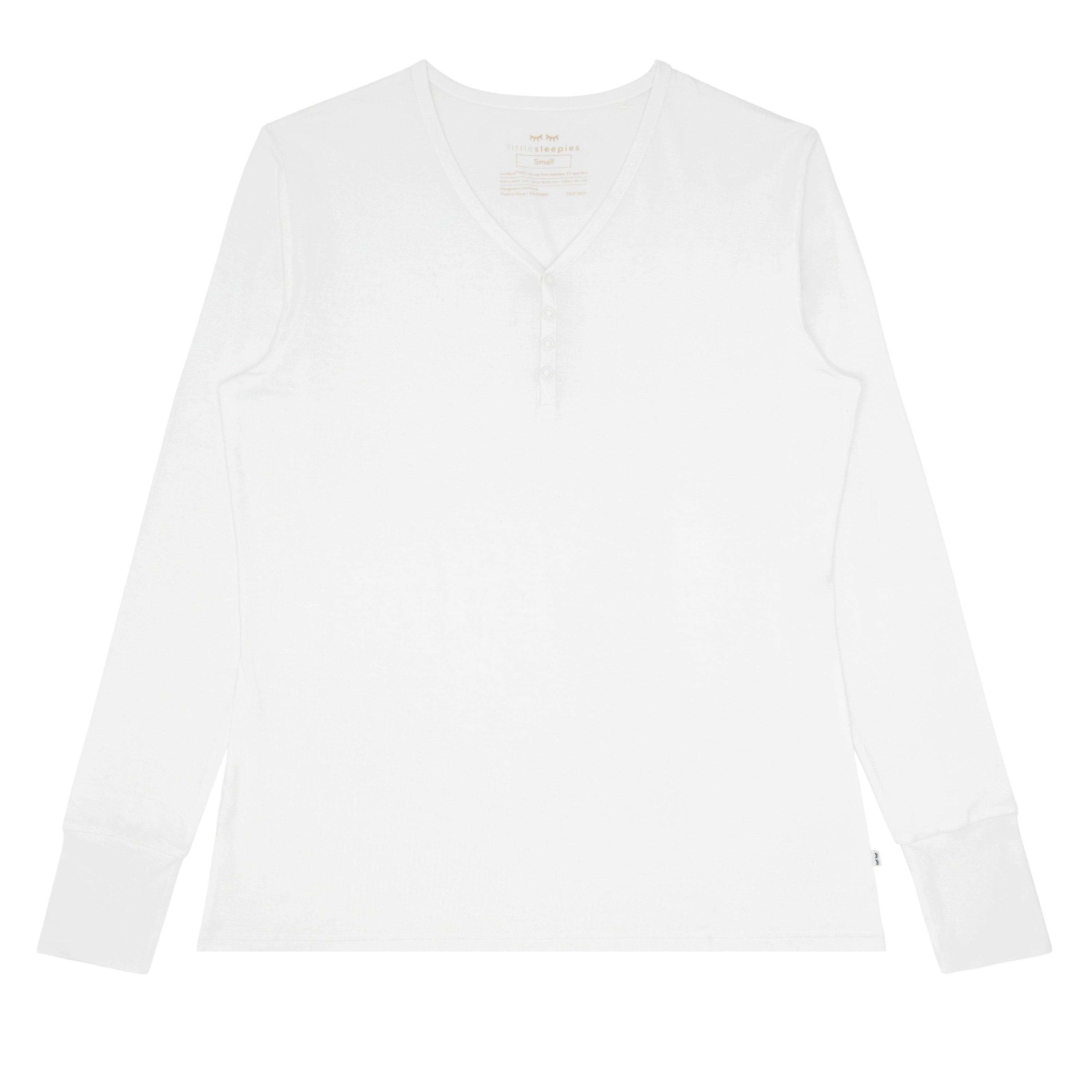 Bright White Women's Pajama Top、mySite、g9winljtr