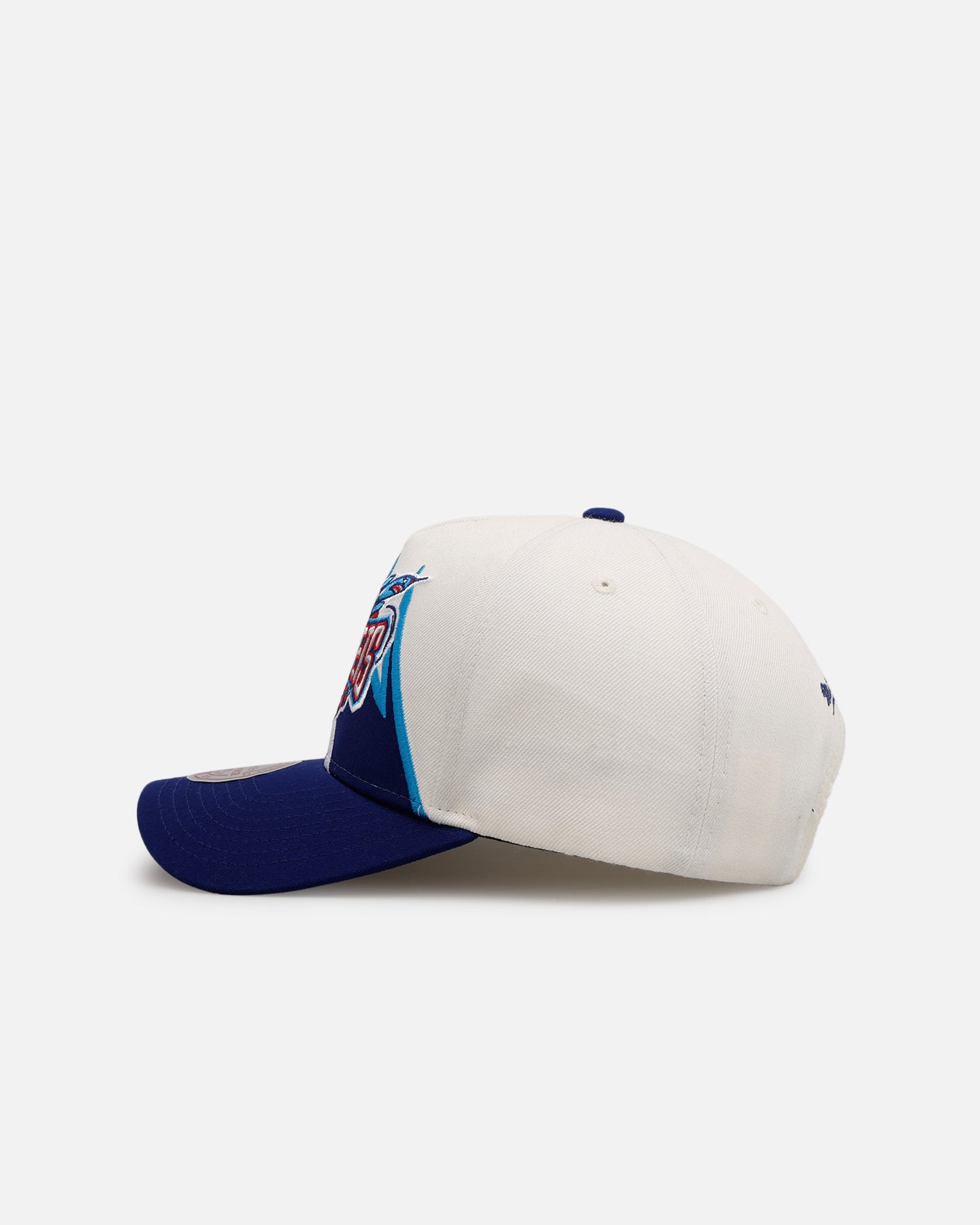 Mitchell & Ness Houston Rockets 'Shark Tooth' Pro Pinch Snapback Cream/Navy、mySite、zt4zffjzw