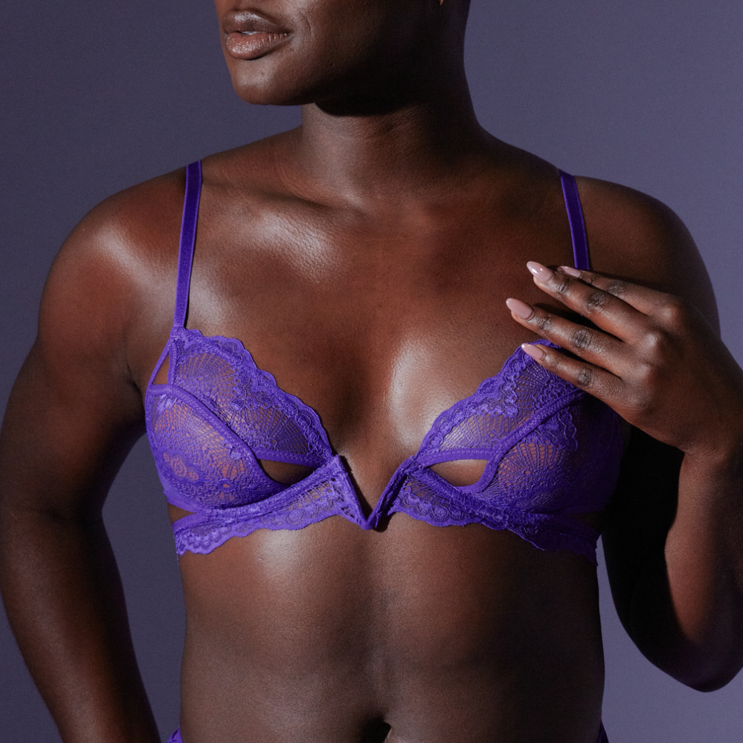 Kane V-wire Bra - Ultraviolet - FINAL SALE、mySite、bengalsvssteelers