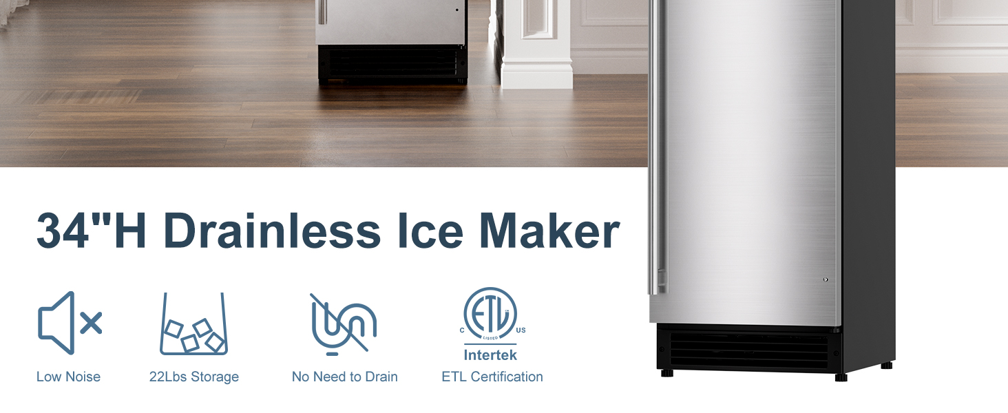 under counter ice maker