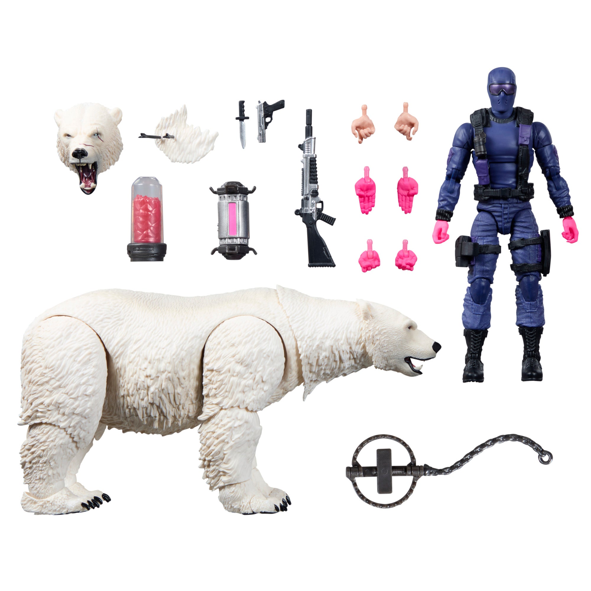 G.I. Joe Classified Series #161 Snake Eyes & Polar Bear、mySite、hgirdovlk