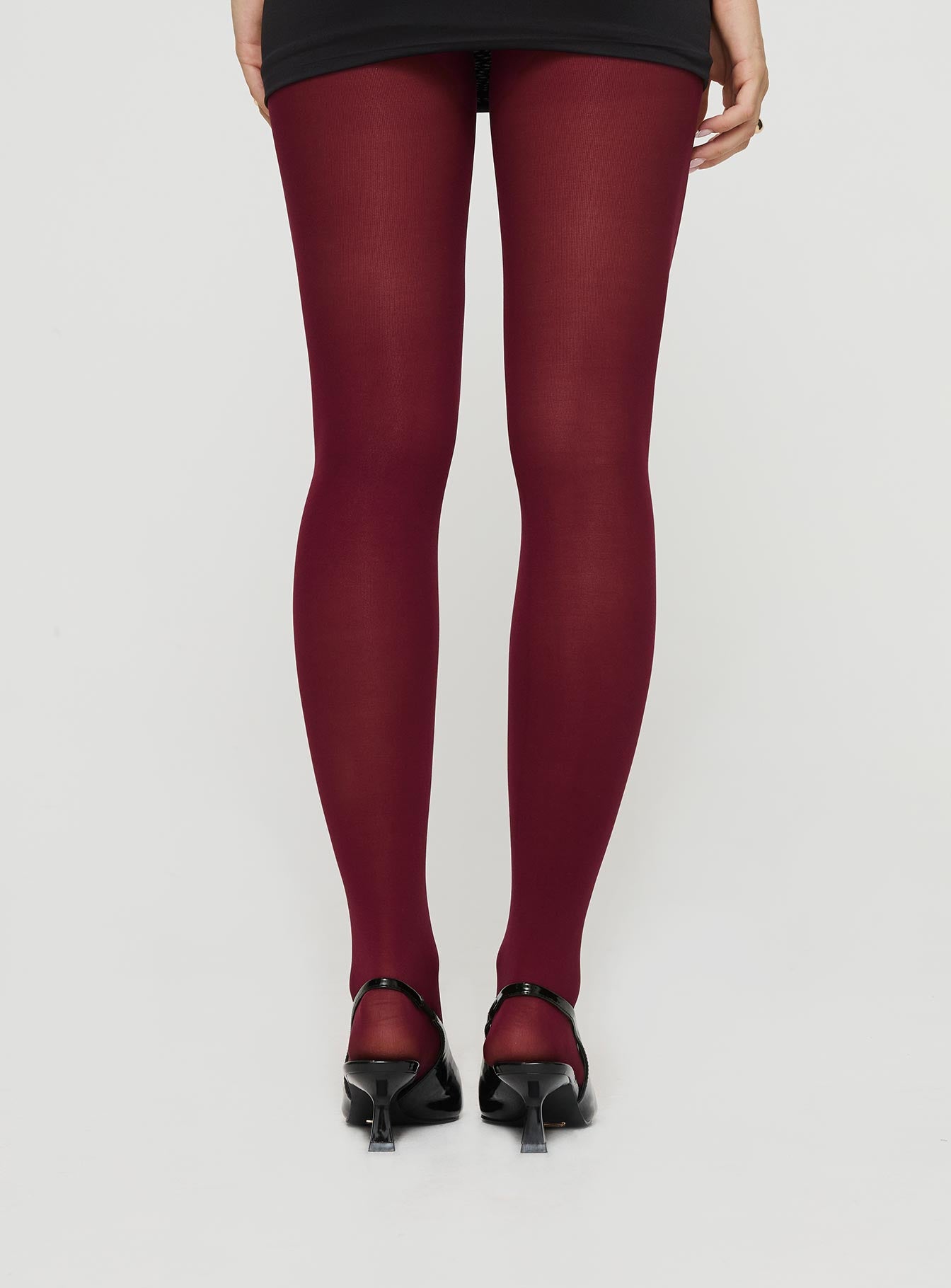 Eliseo Stockings Burgundy、mySite、solidvoid