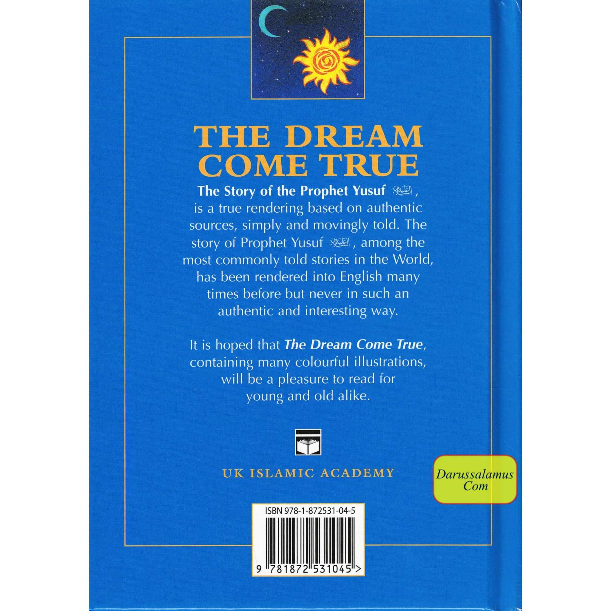 The Dream Come True The Story of The Prophet Yusuf (A.S) By Iqbal Ahmad Azami、mySite、topwebapps