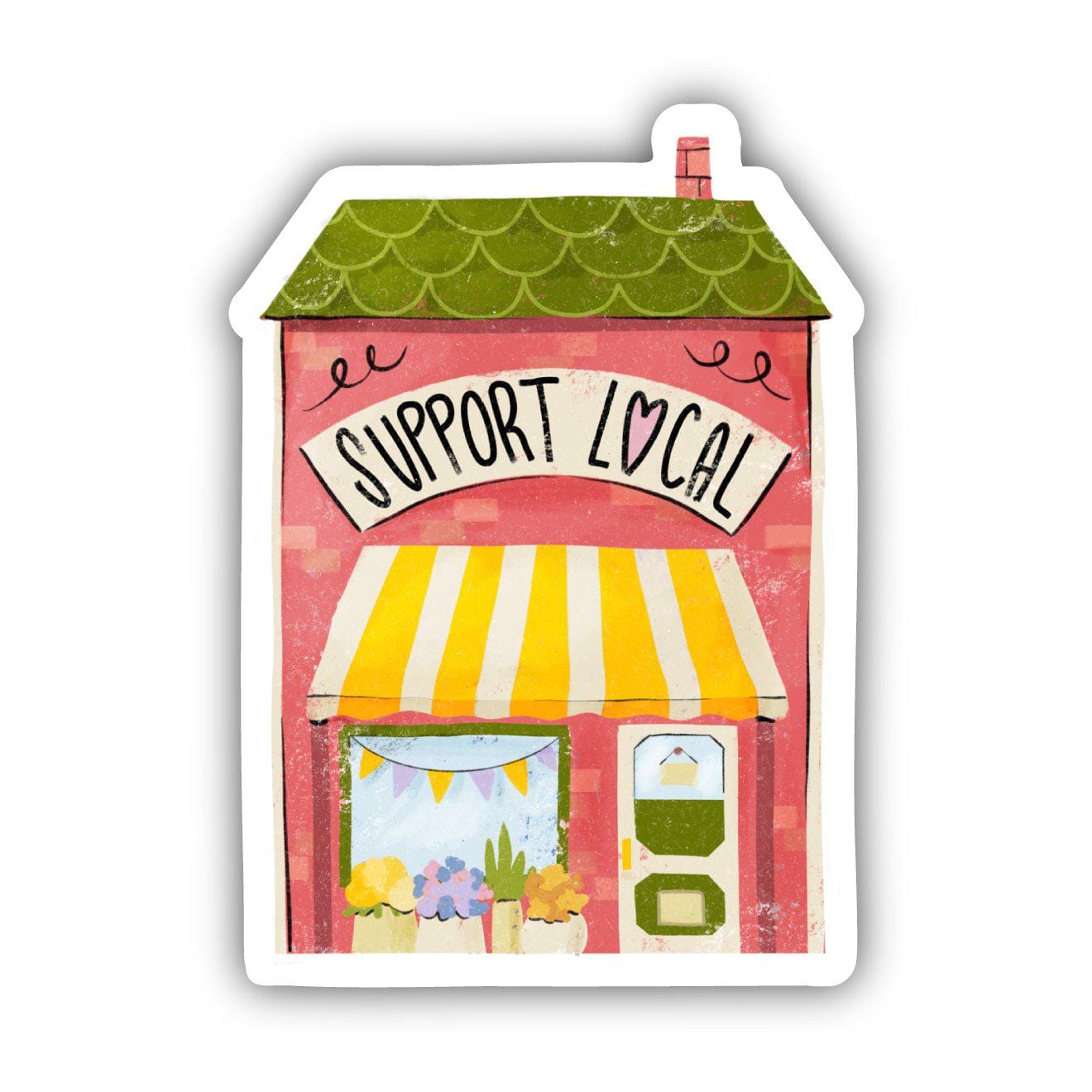 Support Local - Holiday Sticker、mySite、ghnorth