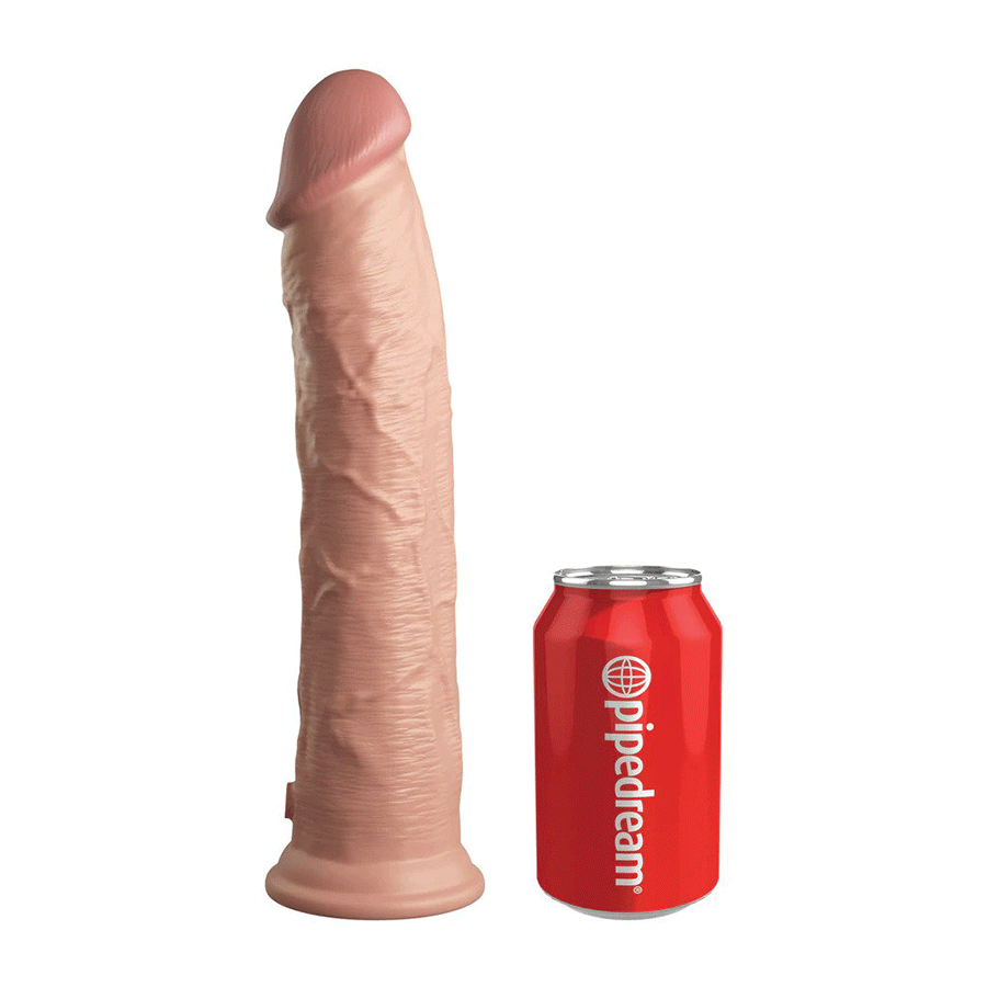 King Cock Elite 11 Inch Dual Density Silicone Dildo by Pipedream Products、mySite、bottomscart