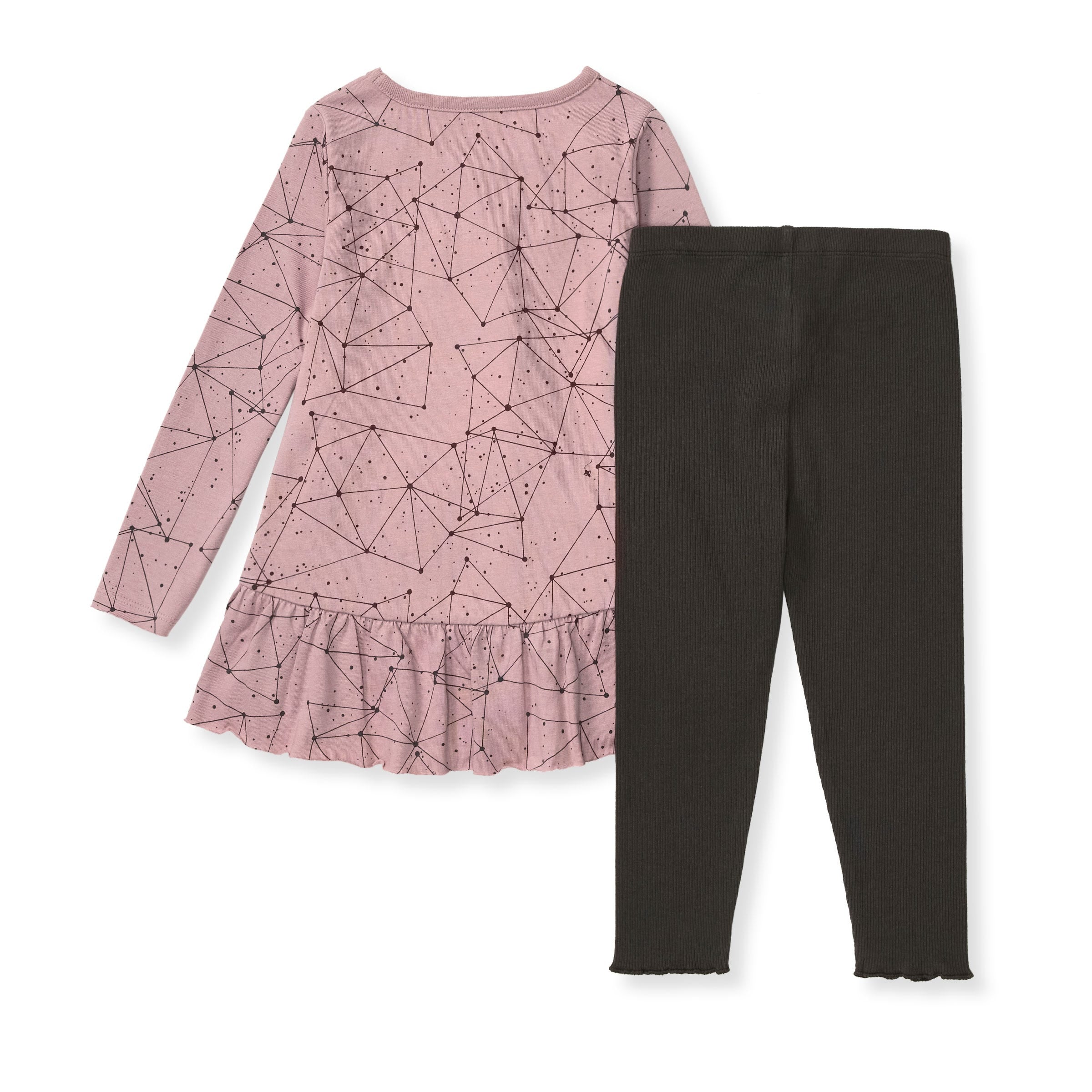 Look Up Organic Girl Shirt and Pants Set、mySite、g9winljtr