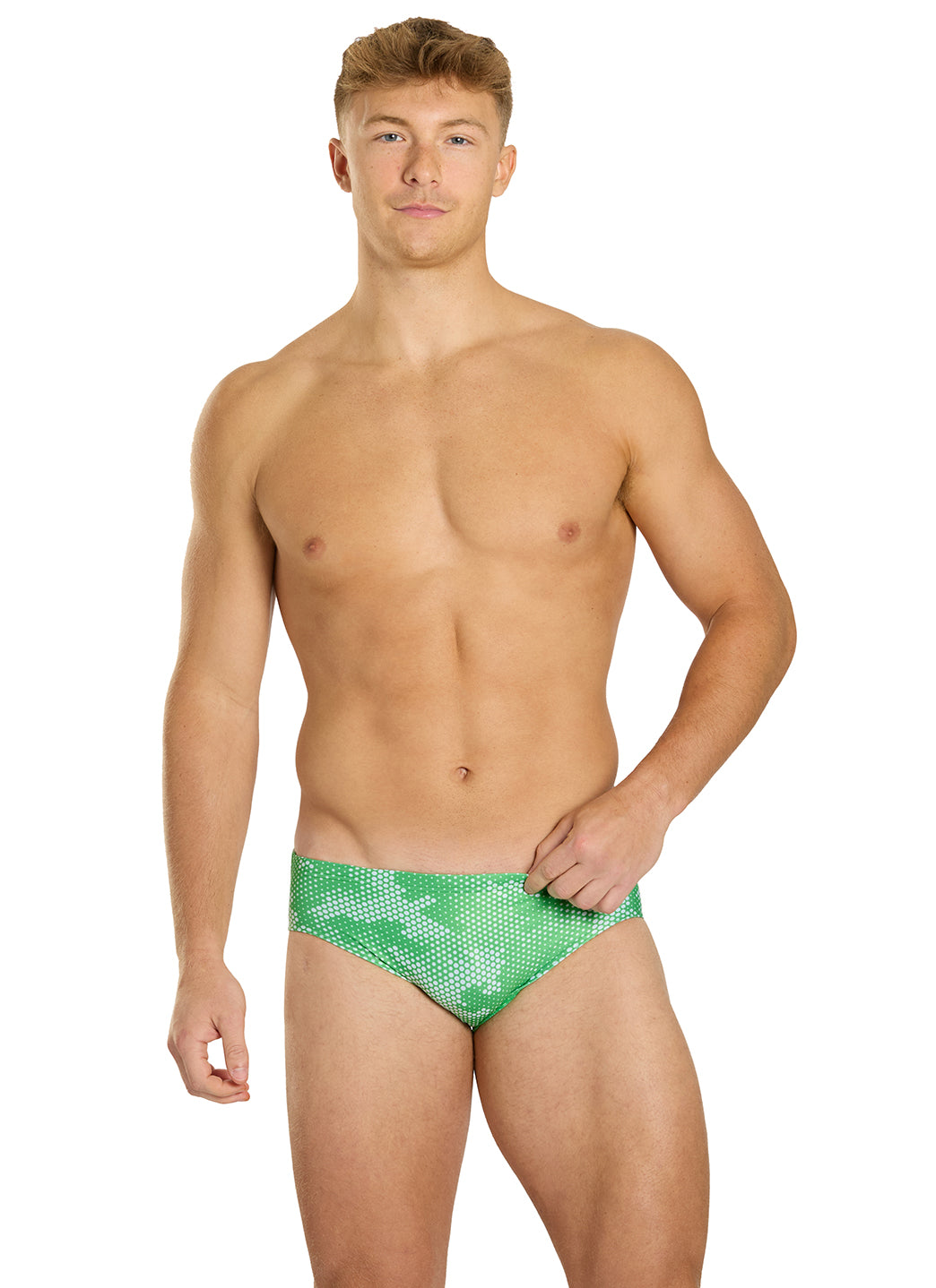 Sporti HydroLast Digi Camo Brief Swimsuit (22-40)、mySite、noshort