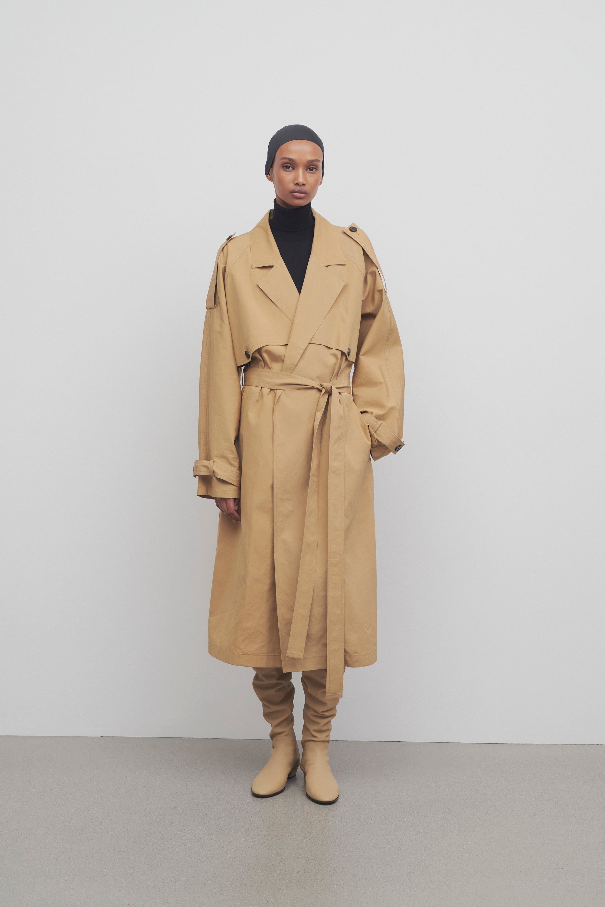 Marvin Coat in Cotton、mySite、aoinhome