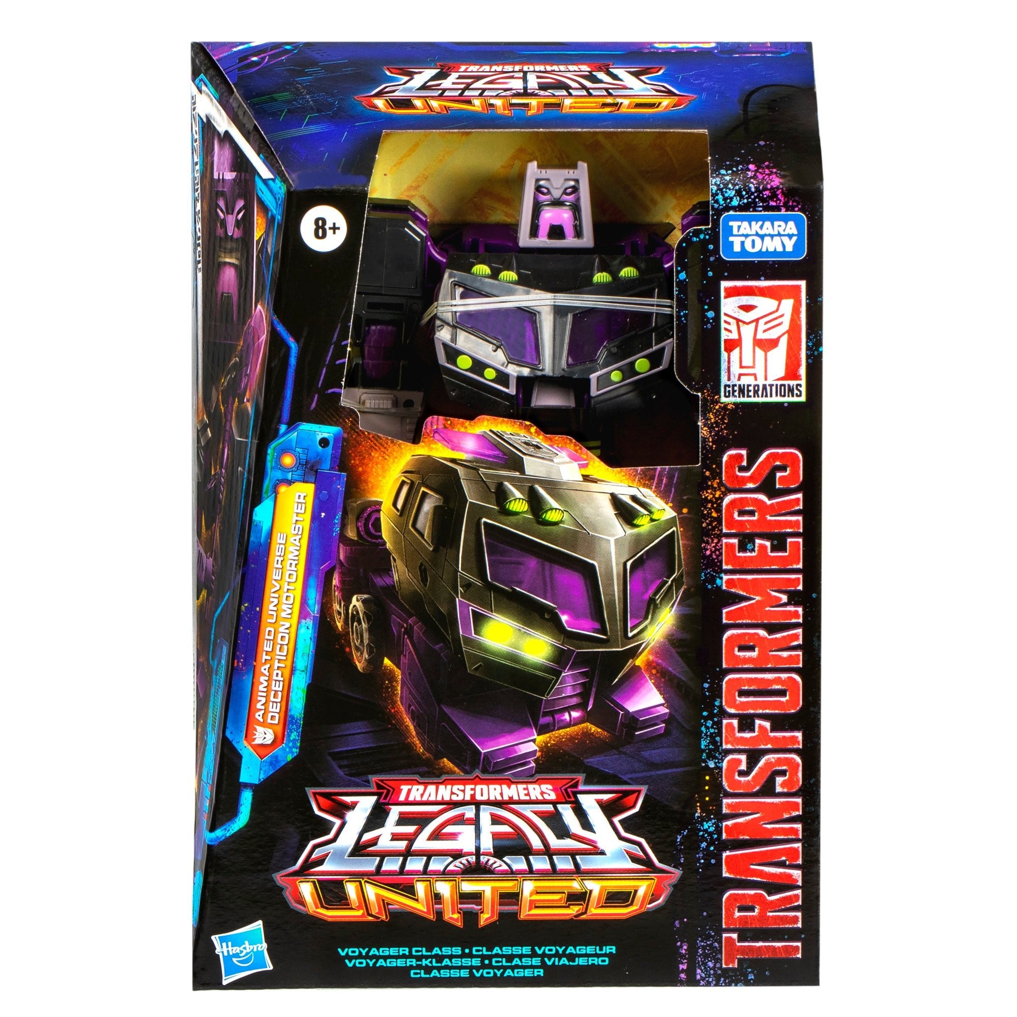 Transformers Legacy United Voyager Class Animated Universe Decepticon Motormaster、mySite、hgirdovlk