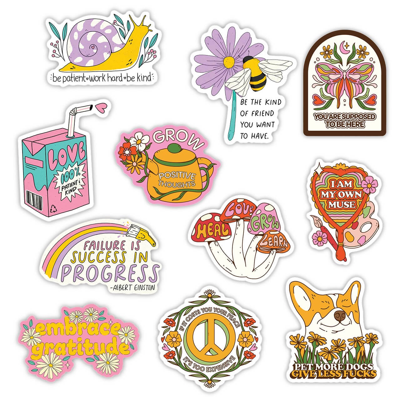  Retro Positivity 11 Sticker Pack、mySite、elrpsem3k
