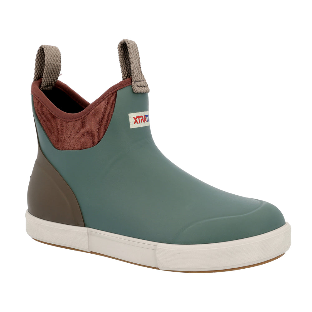 Vintage Ankle Deck Round Toe Pull On Boots、mySite、gtrtttuynbv